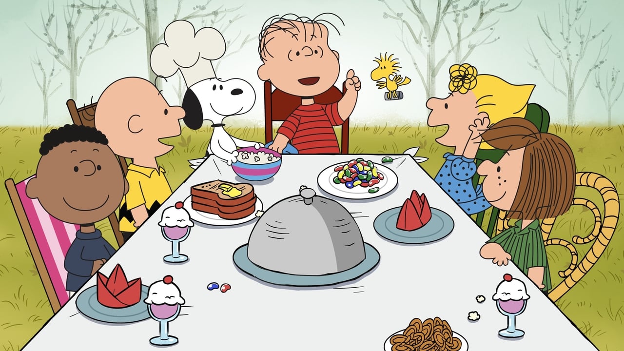 A Charlie Brown Thanksgiving Backdrop Image