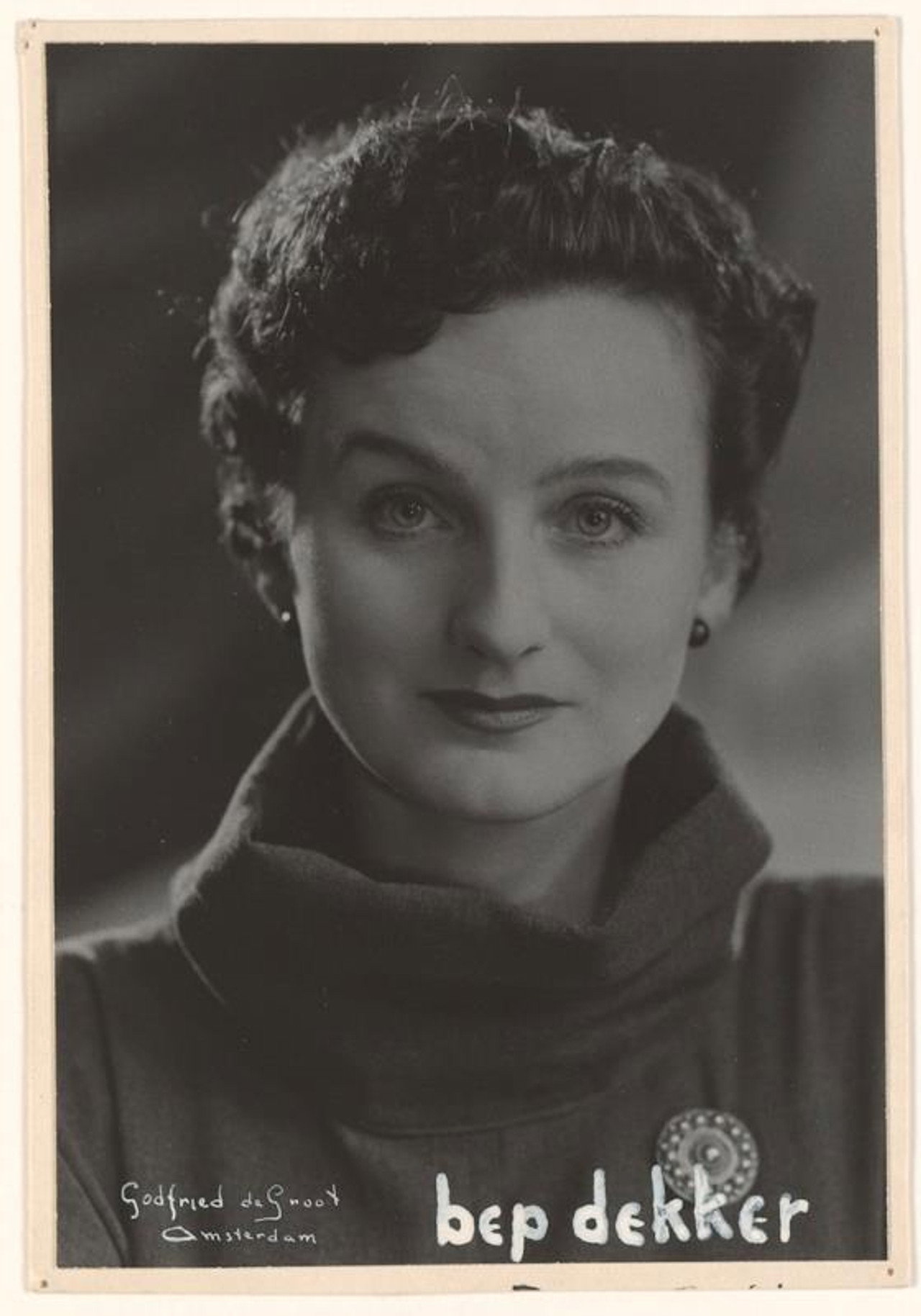 Portrait of Bep Dekker