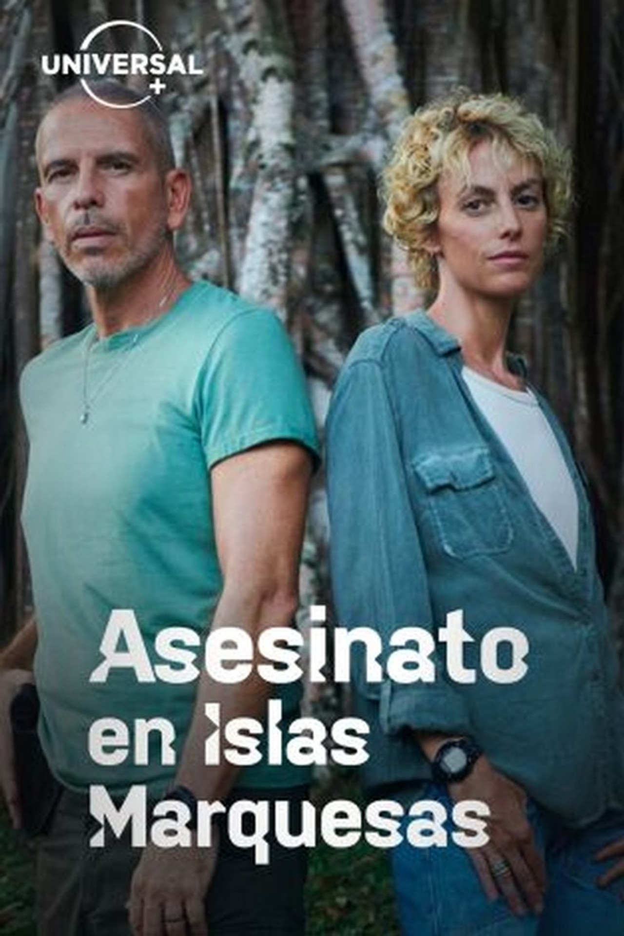 Asesinato en las islas marquesas Backdrop