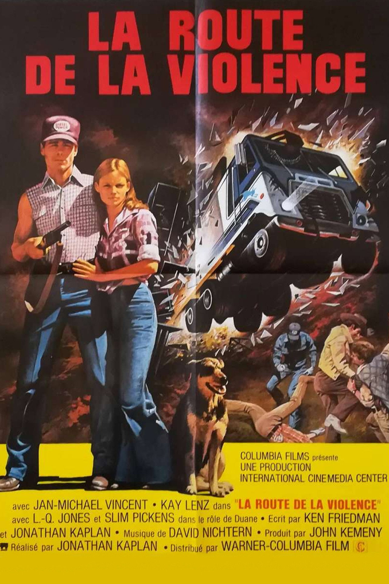 La route de la violence poster