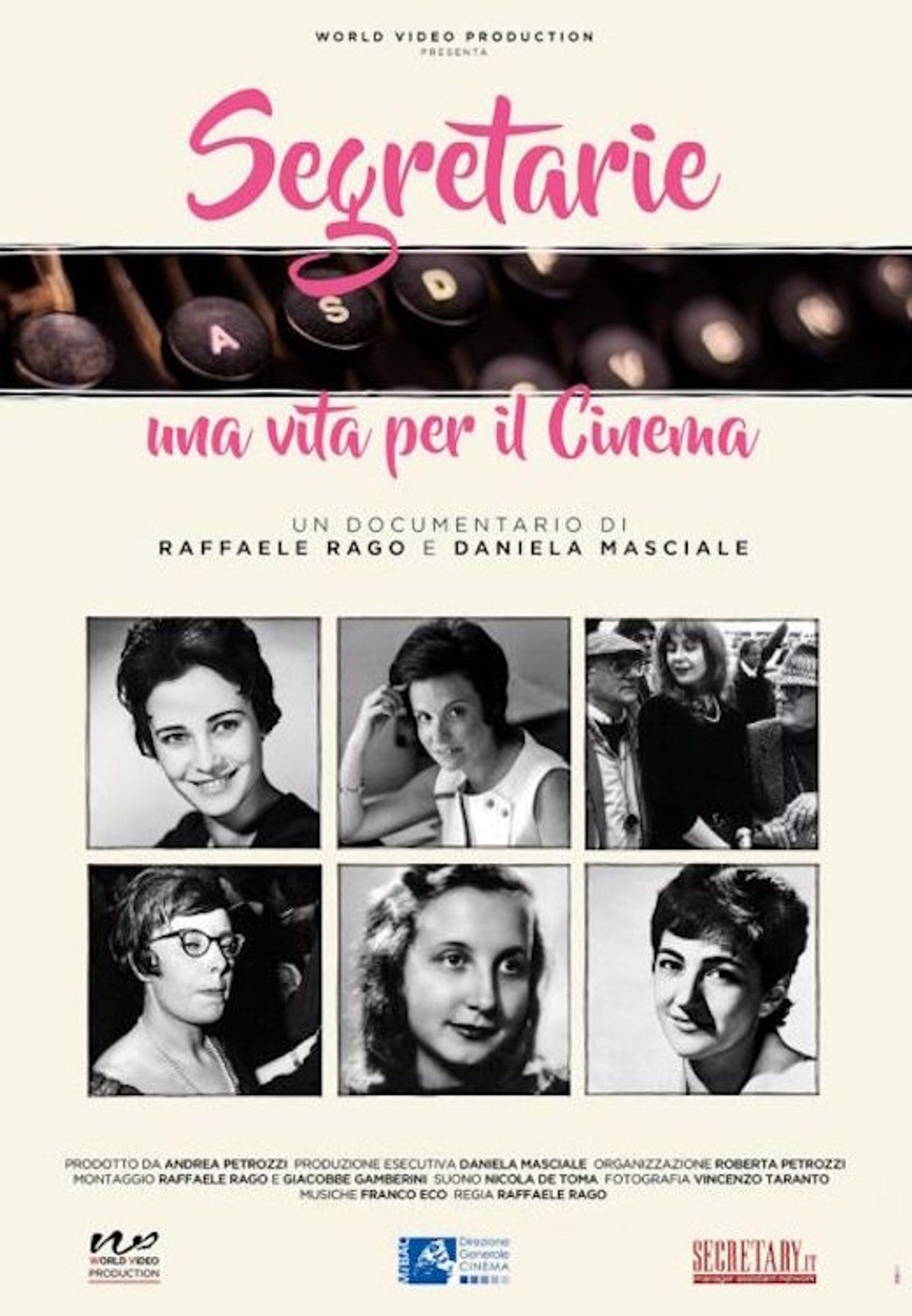 Segretarie – Una vita per il cinema filmaffisch