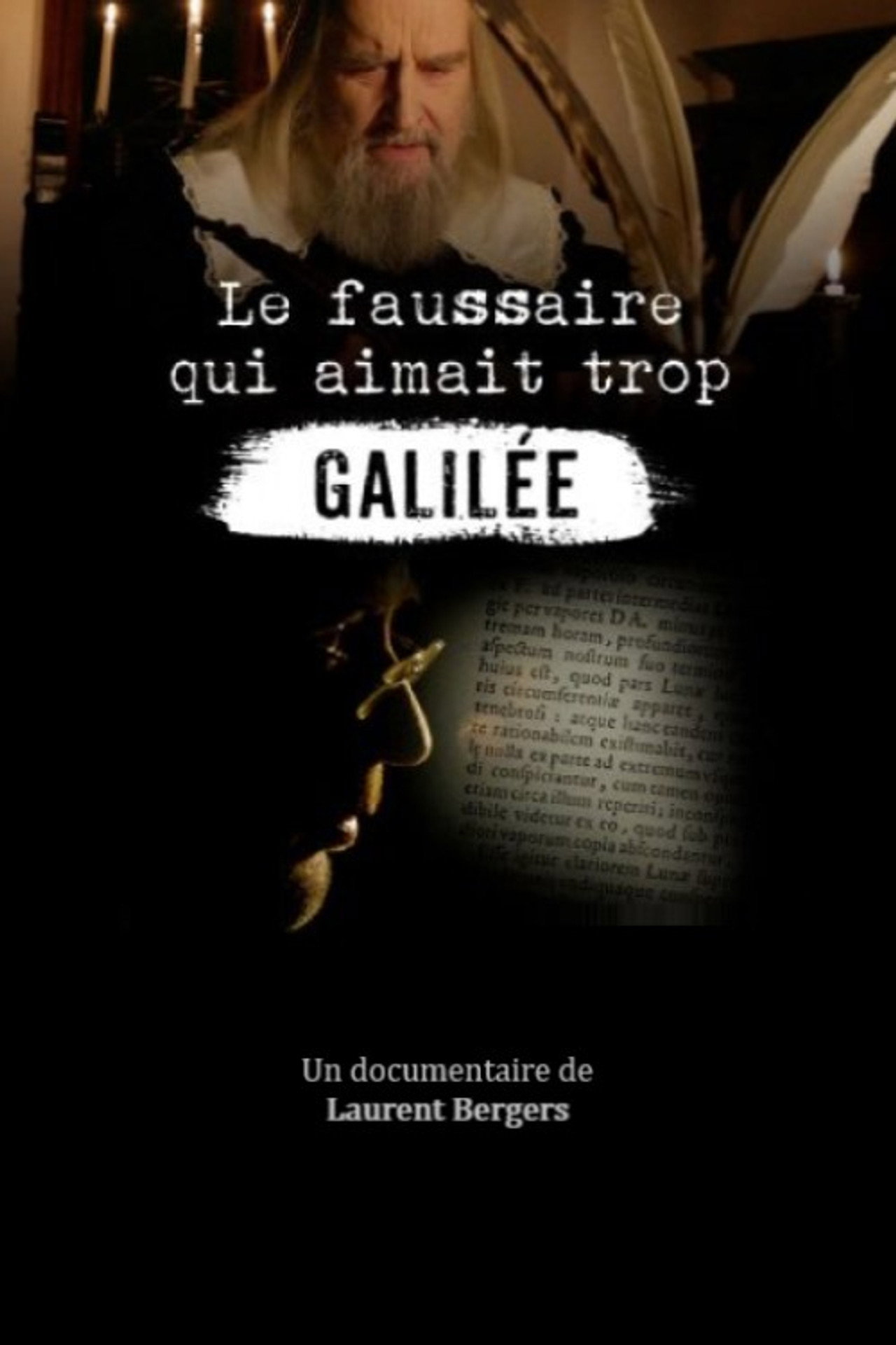 Le faussaire qui aimait trop Galilée filmaffisch