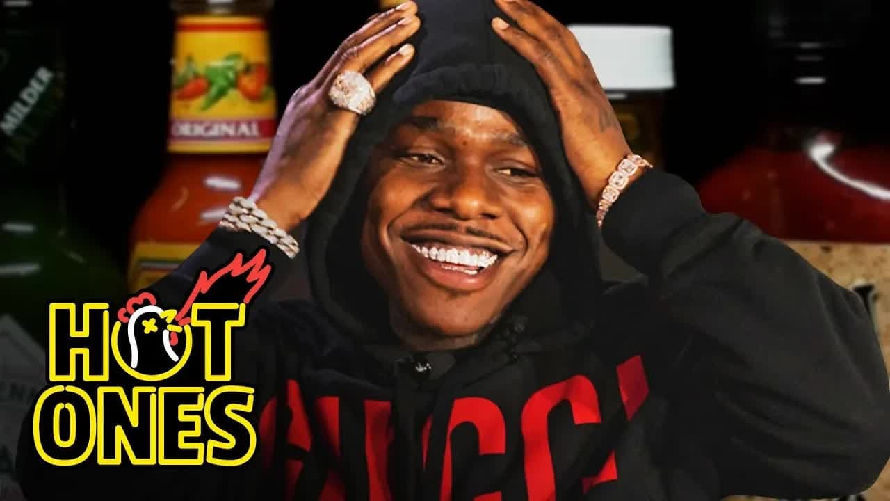 Hot Ones - Season 10 Episode 8 : DaBaby Crushes Ice Cream While Eating Spicy Wings