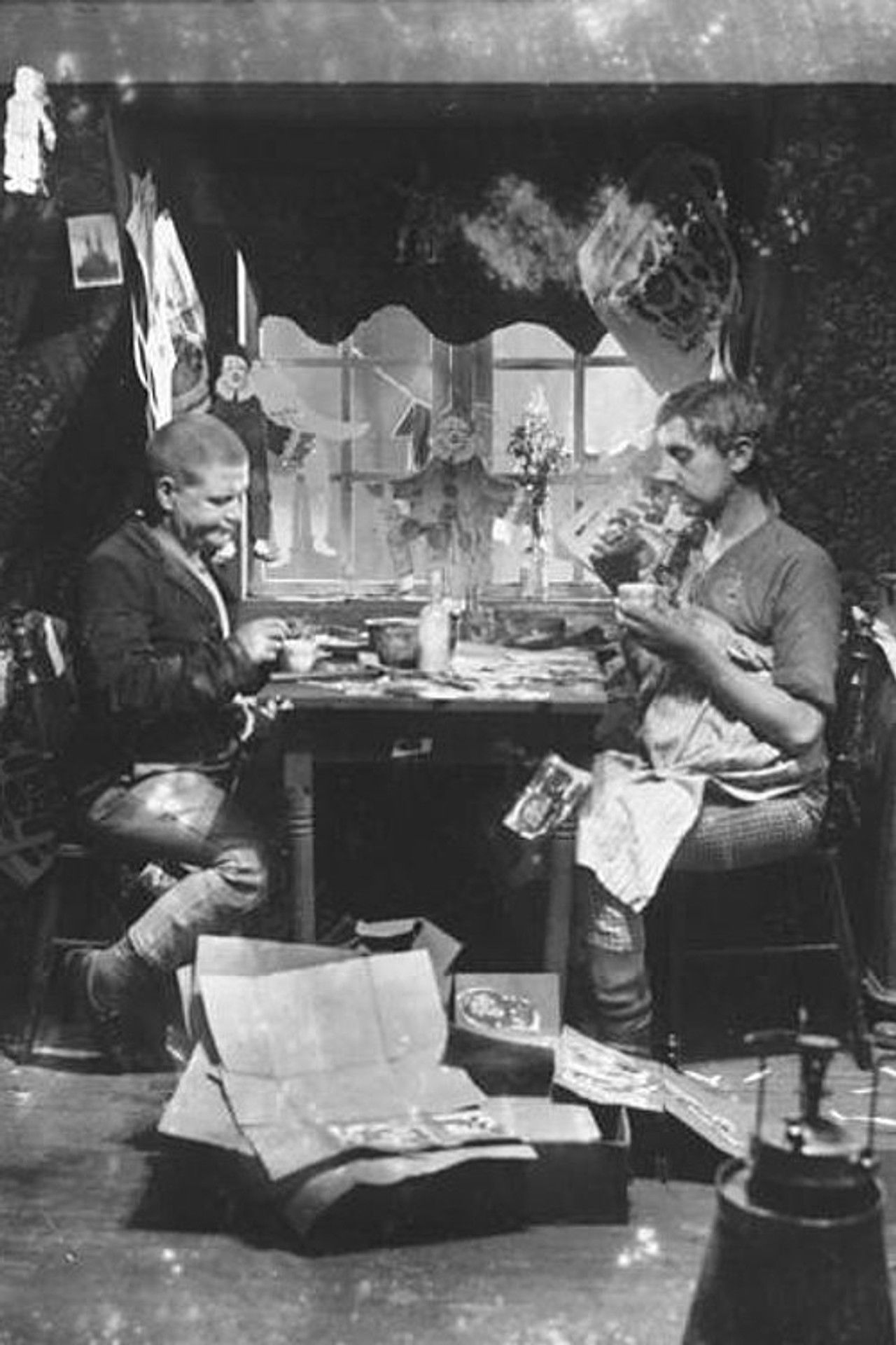 Lodgers of Seventh Heaven Backdrop