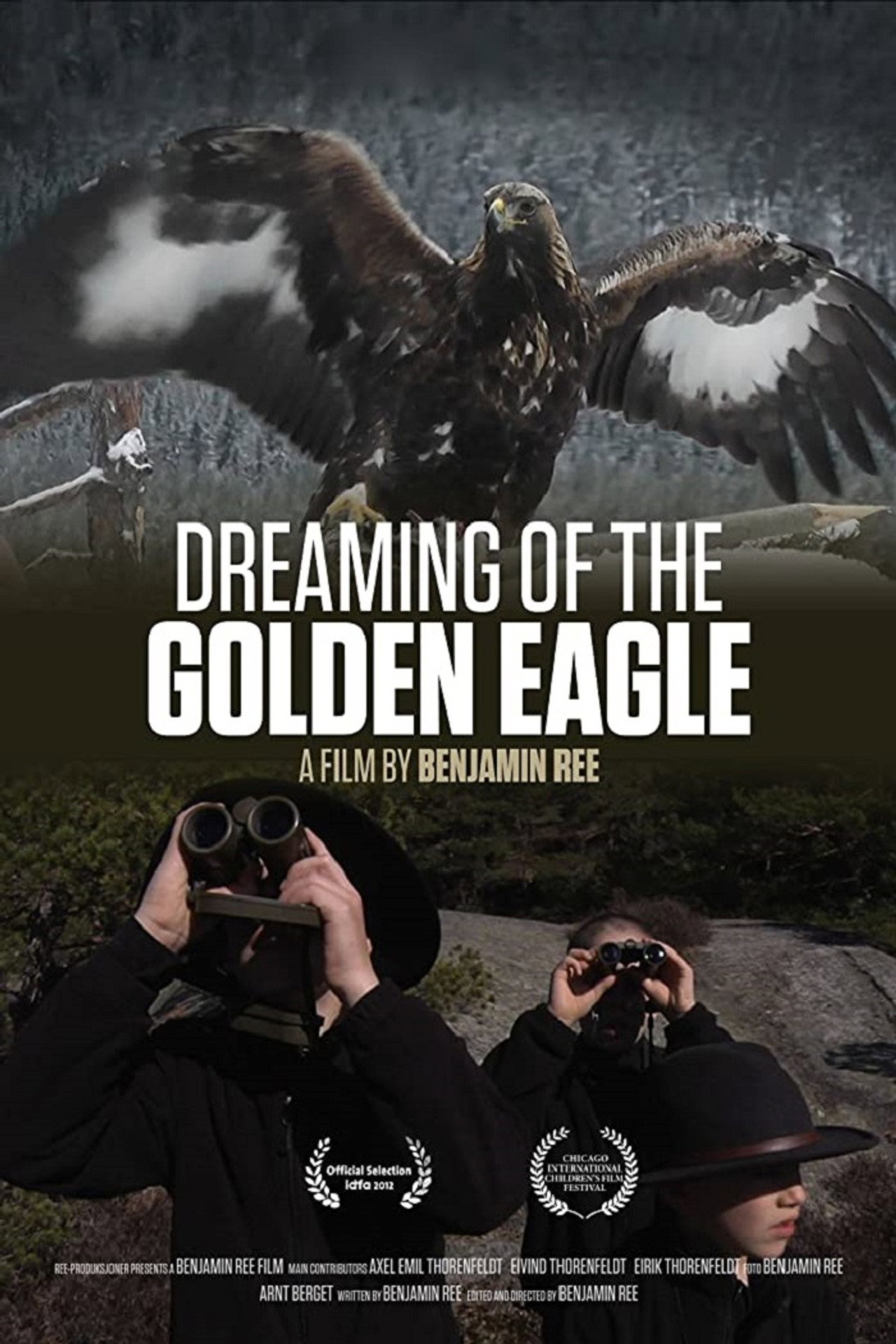 Dreaming of the Golden Eagle Backdrop