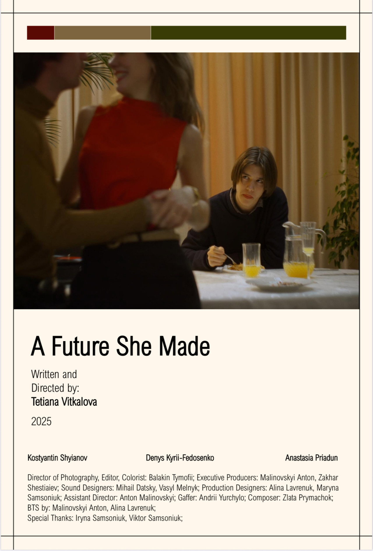 A Future She Made poster