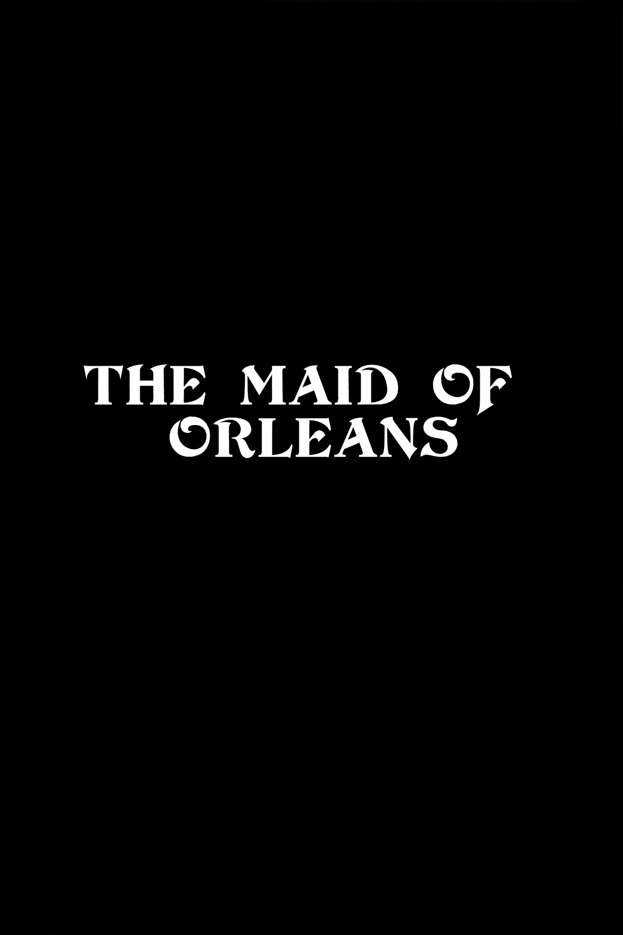 The Maid of Orleans Backdrop