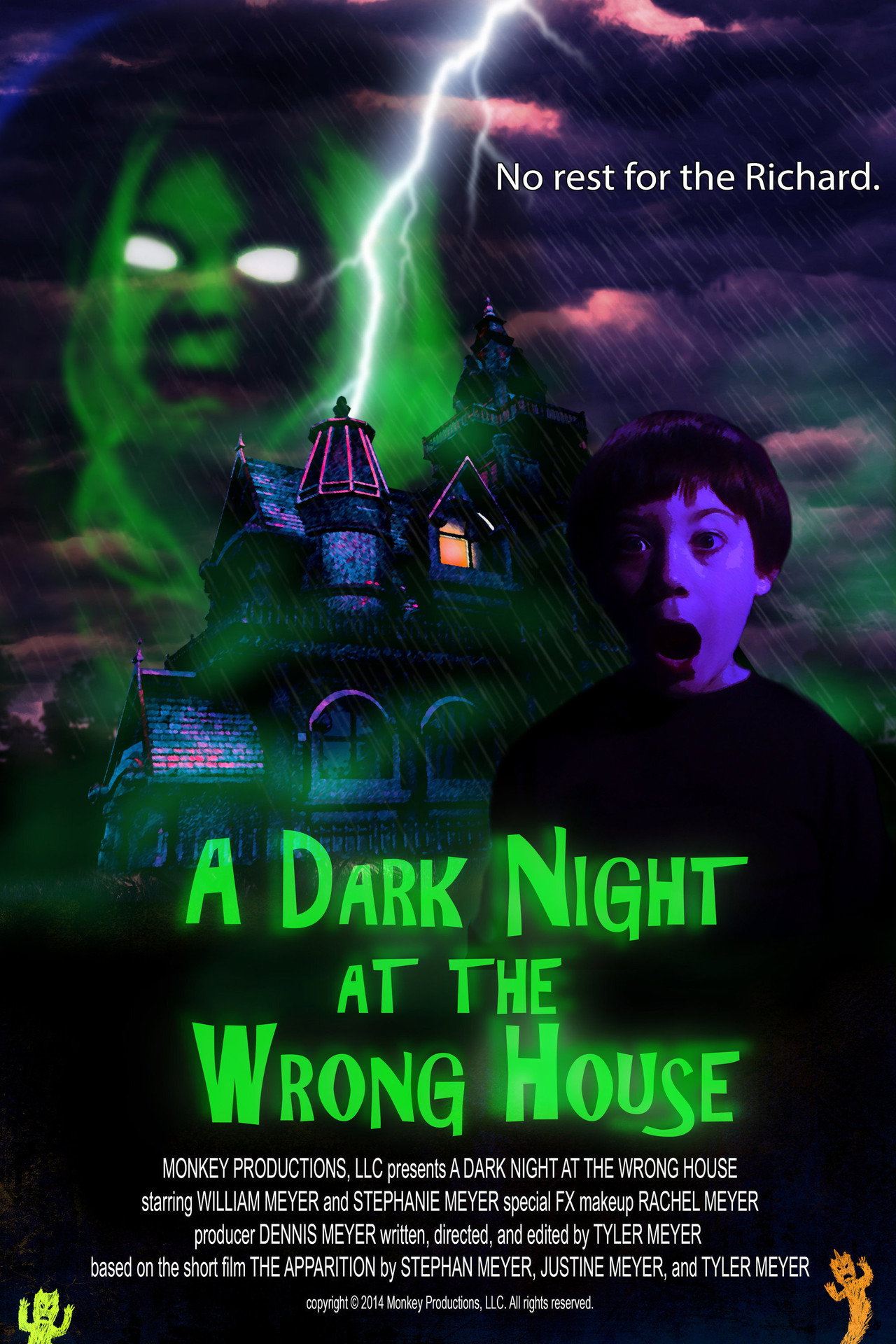 A Dark Night at the Wrong House – plakát 1