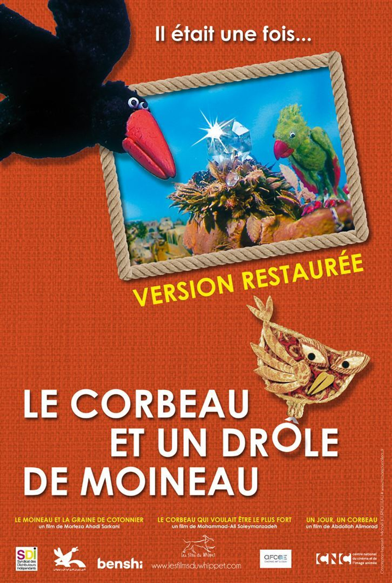 Le Corbeau et un drôle de moineau filmaffisch