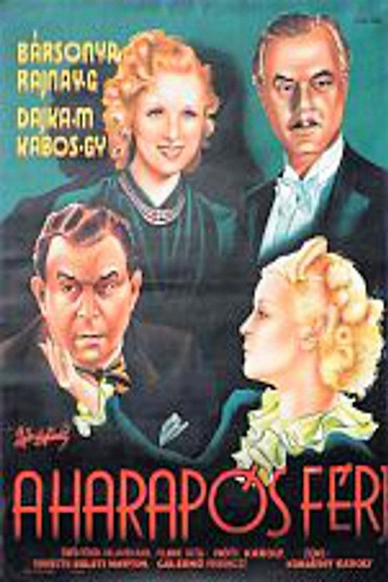 A harapós férj – plakát 1