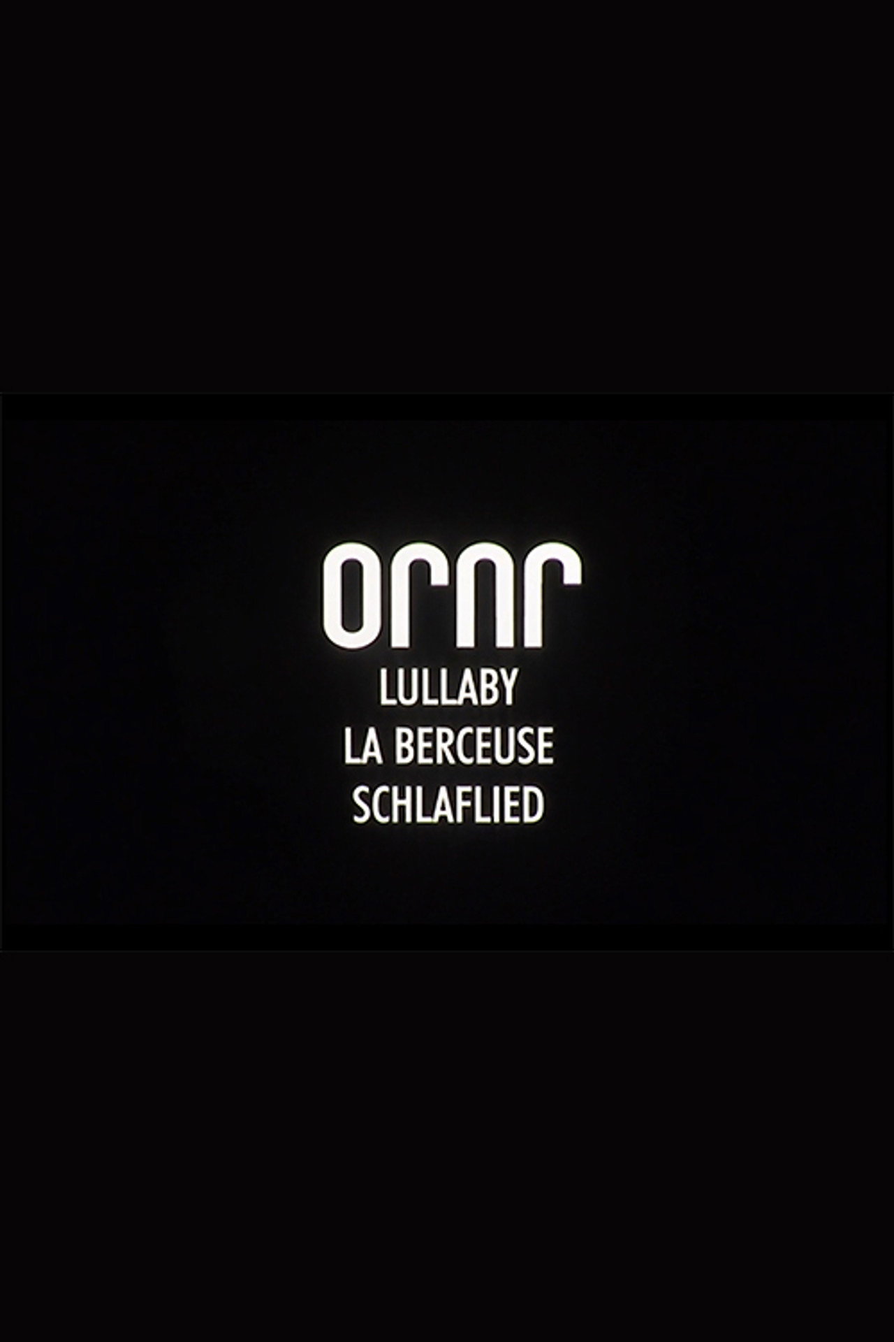 Lullaby filmaffisch