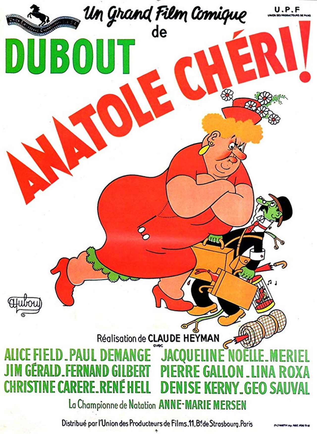Anatole chéri Backdrop