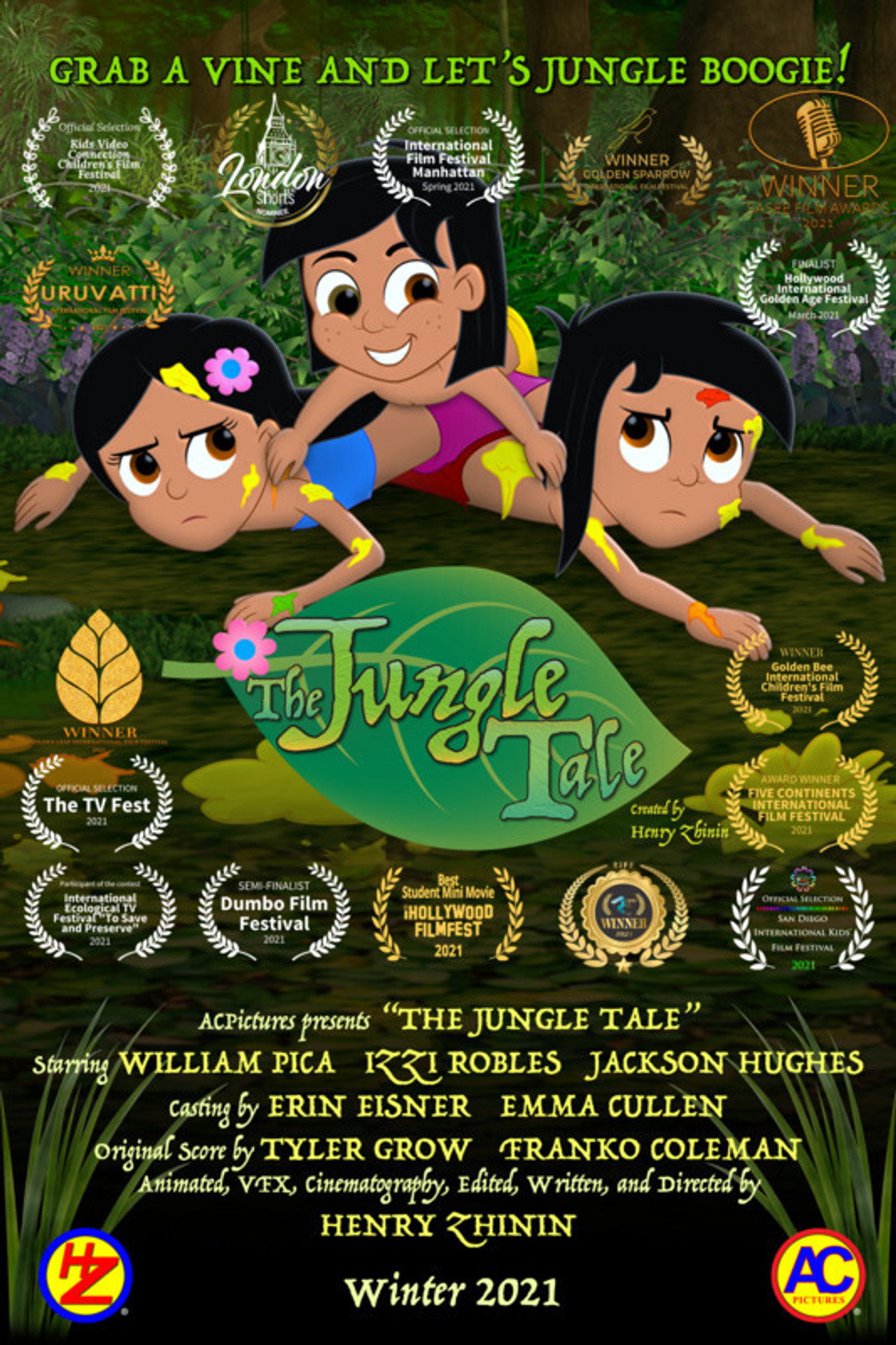 The Jungle Tale - "An Ordinary Life Until..." Backdrop