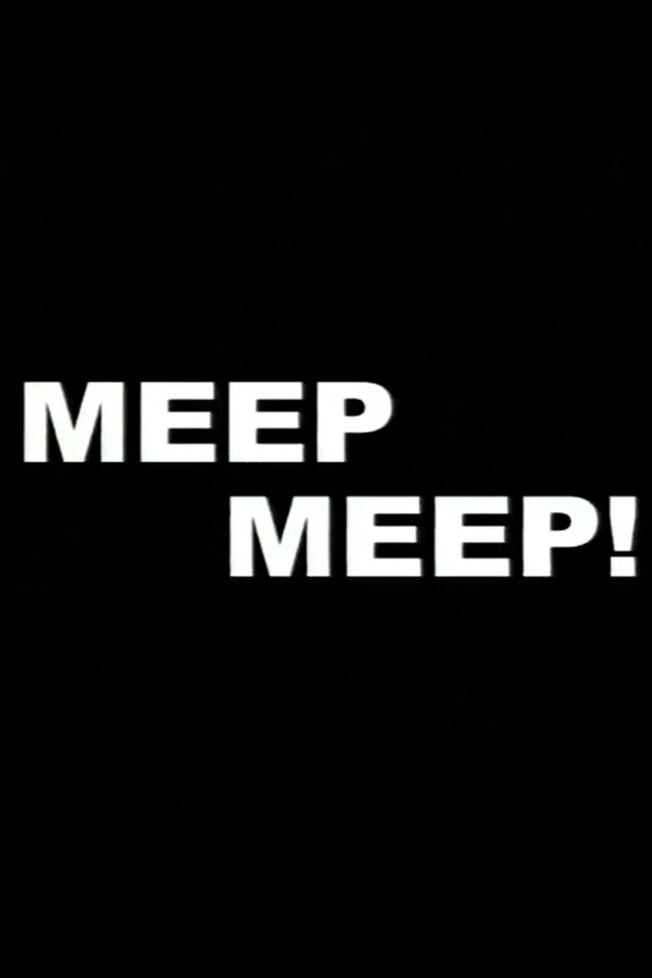 Meep Meep! filmaffisch