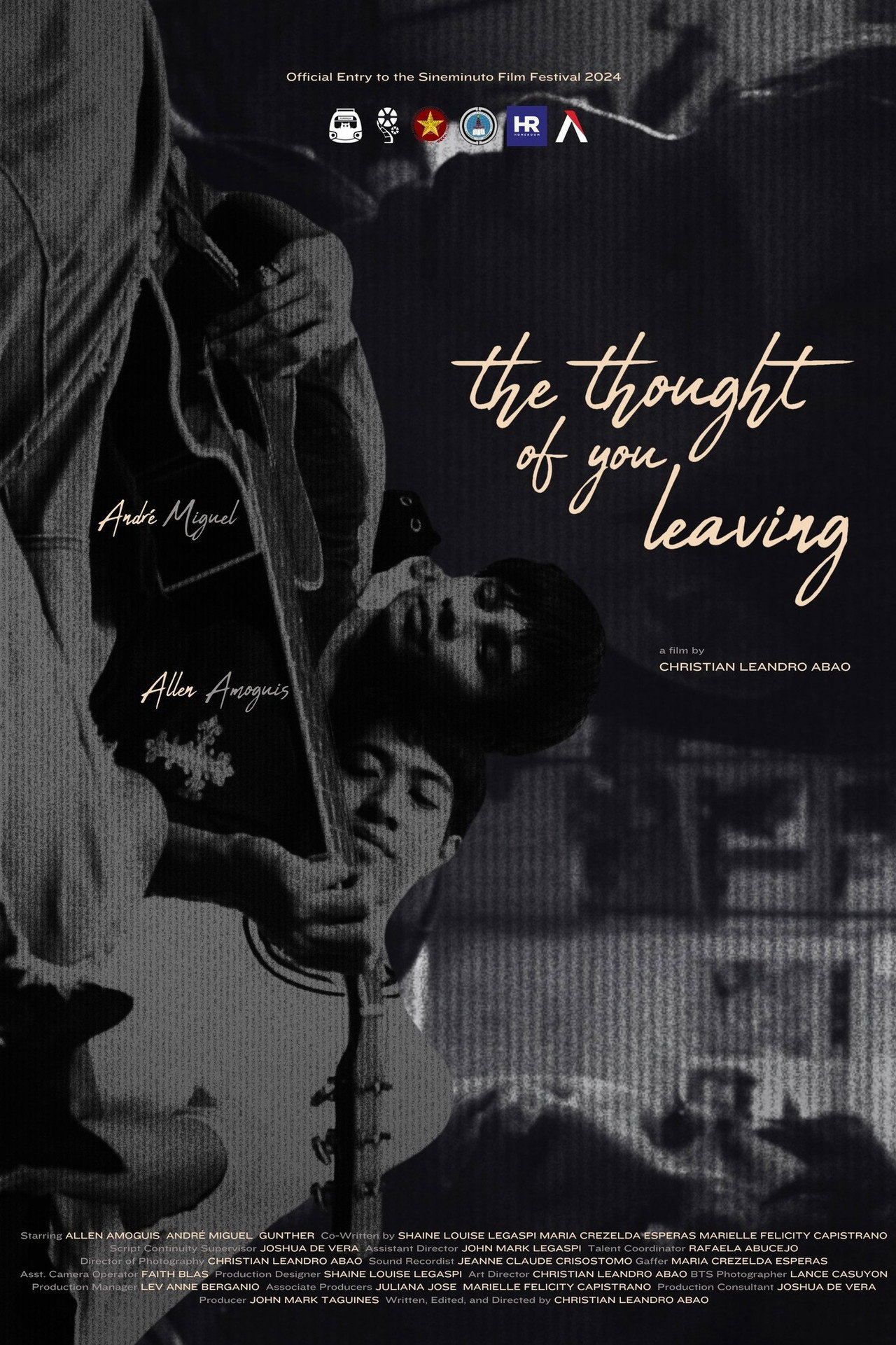 the thought of you leaving filmaffisch