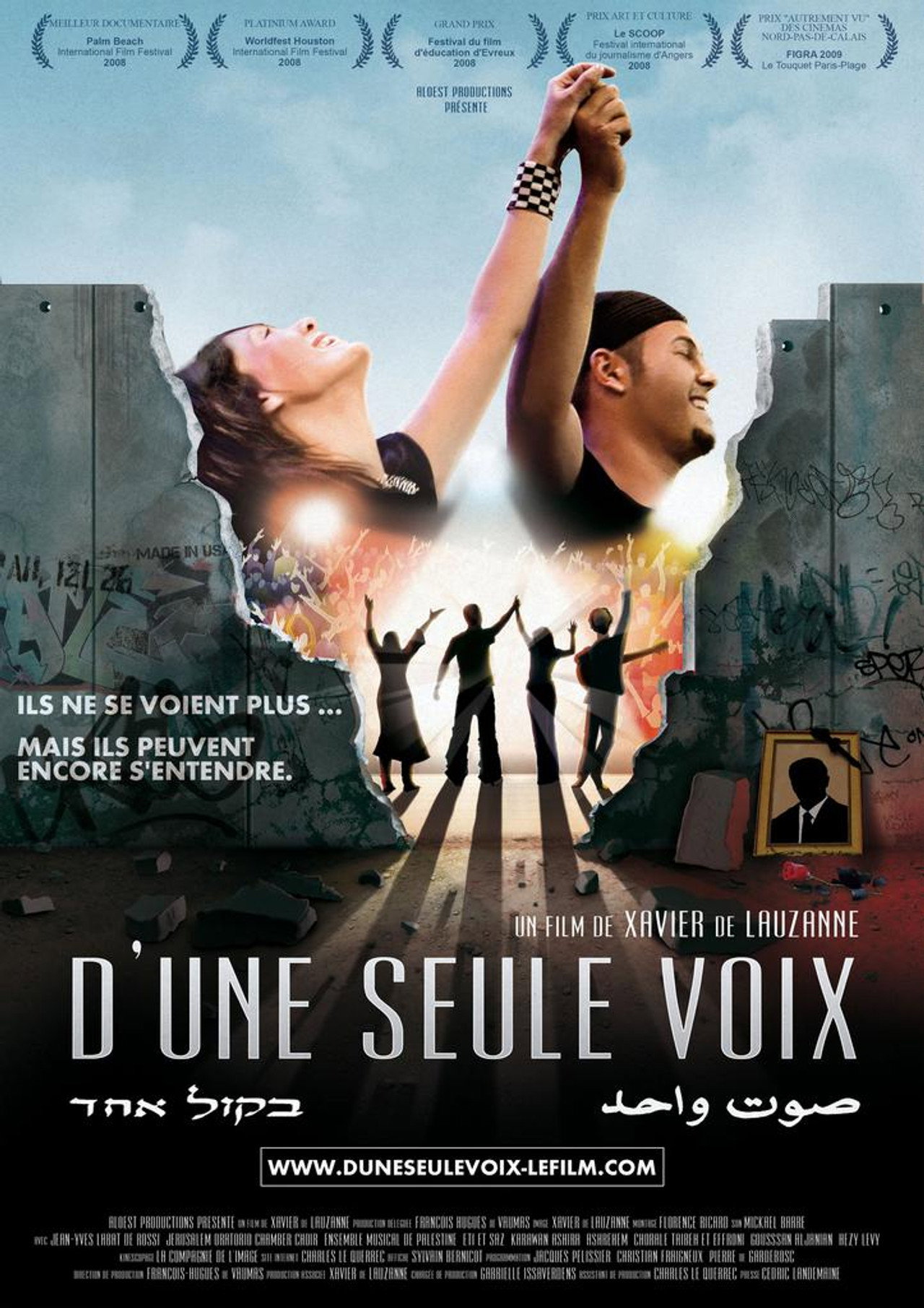 D'une seule voix filmaffisch