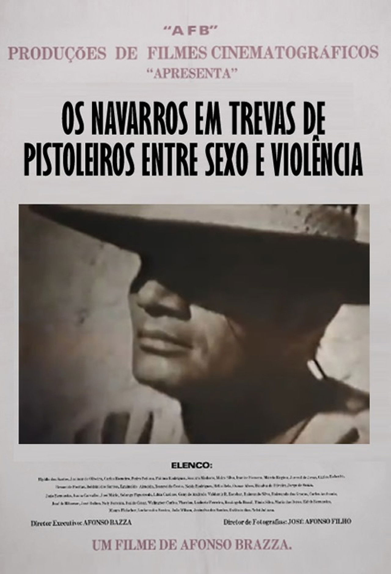 Os Navarros em Trevas de Pistoleiros entre Sexo e Violência Backdrop