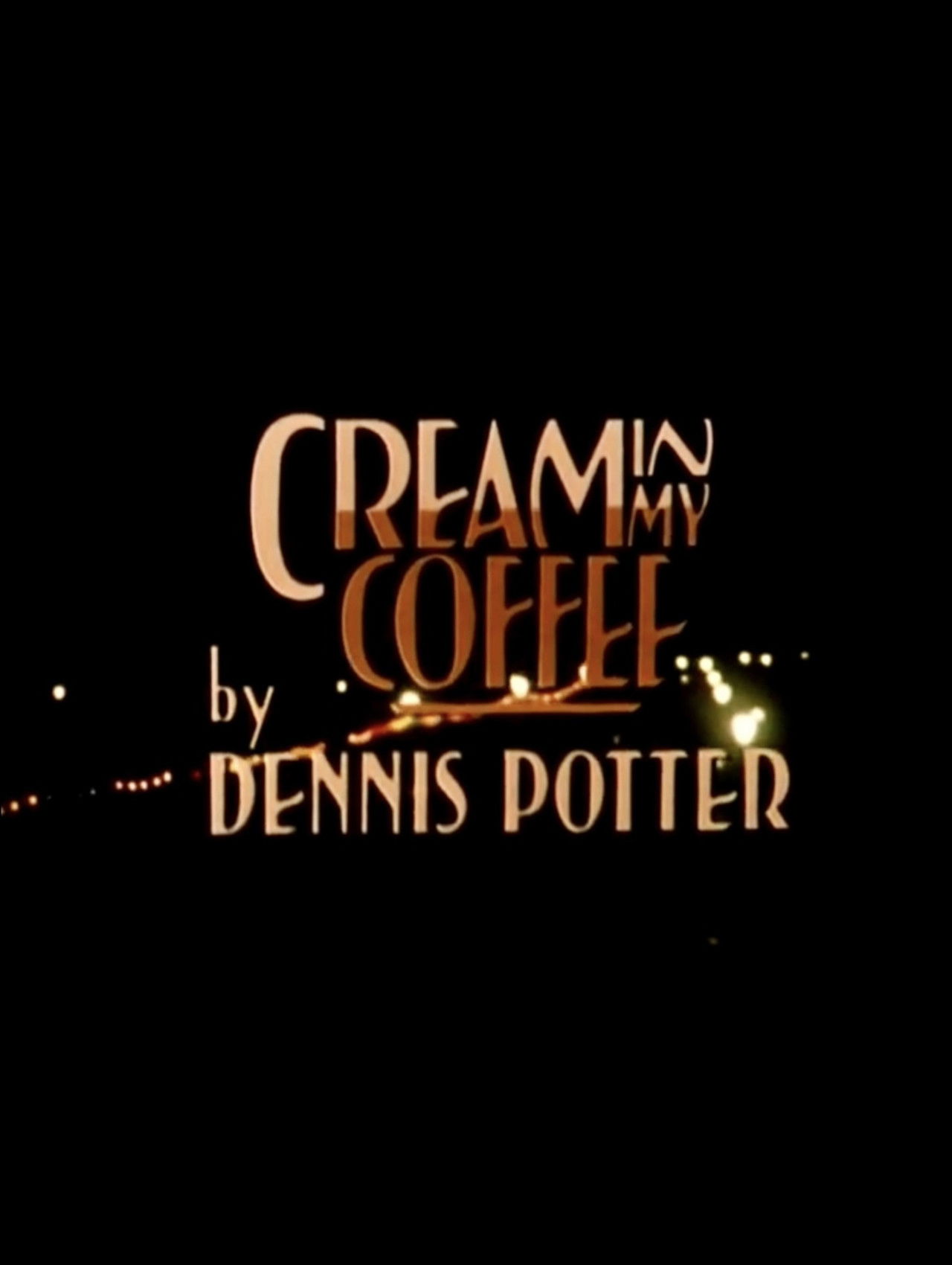 Cream in My Coffee Backdrop