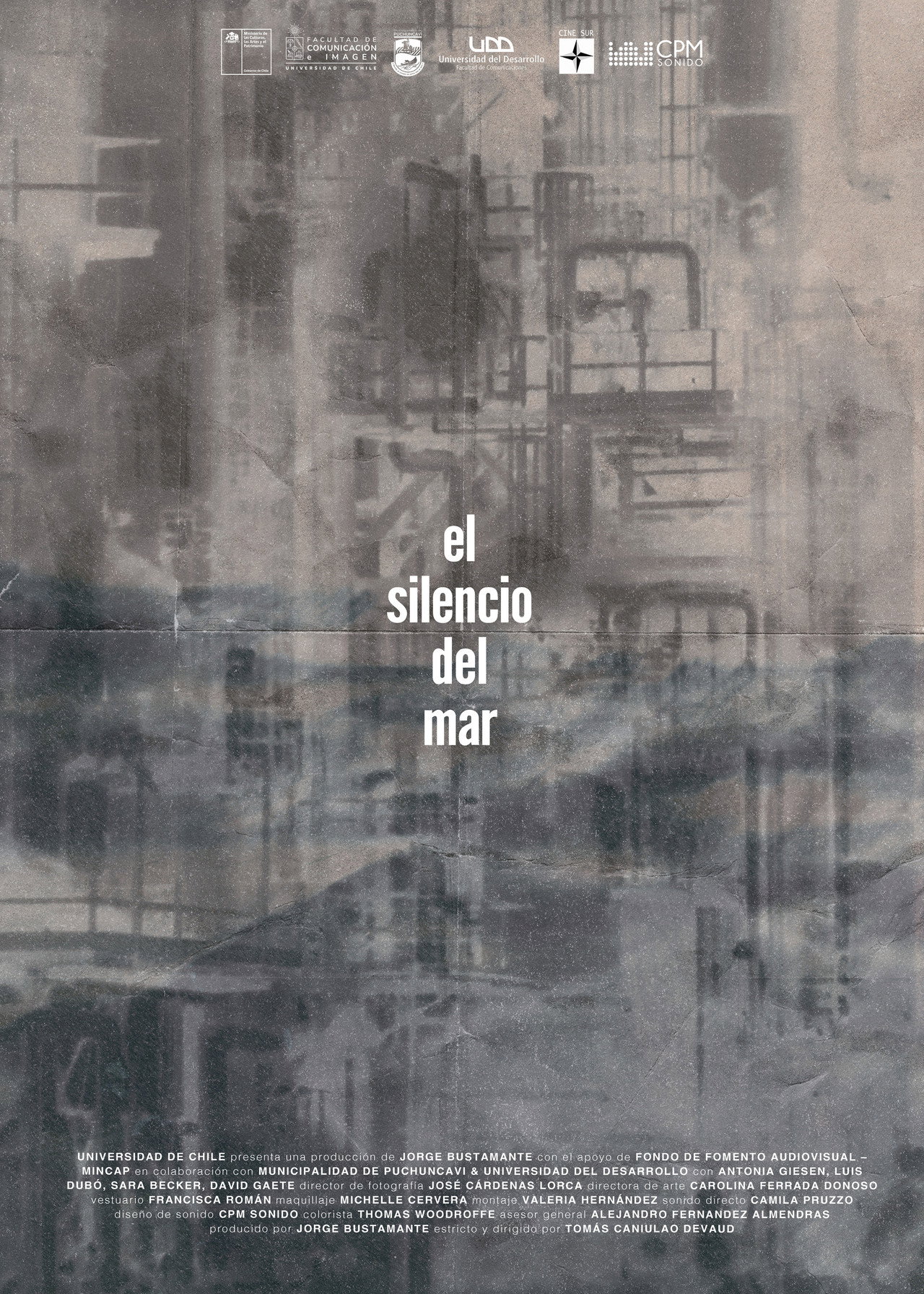El silencio del mar filmaffisch