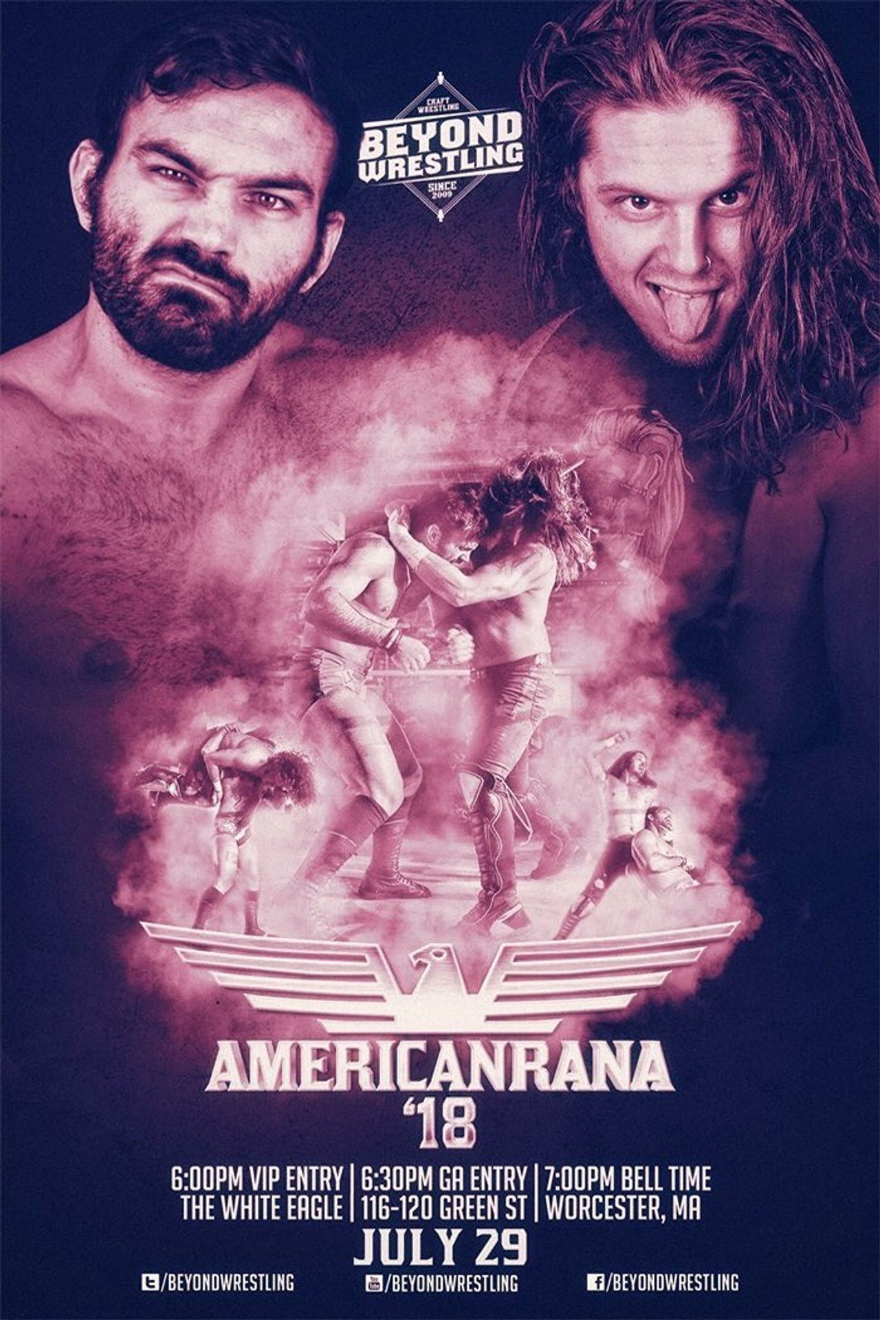 Beyond Americanrana 2018 Backdrop