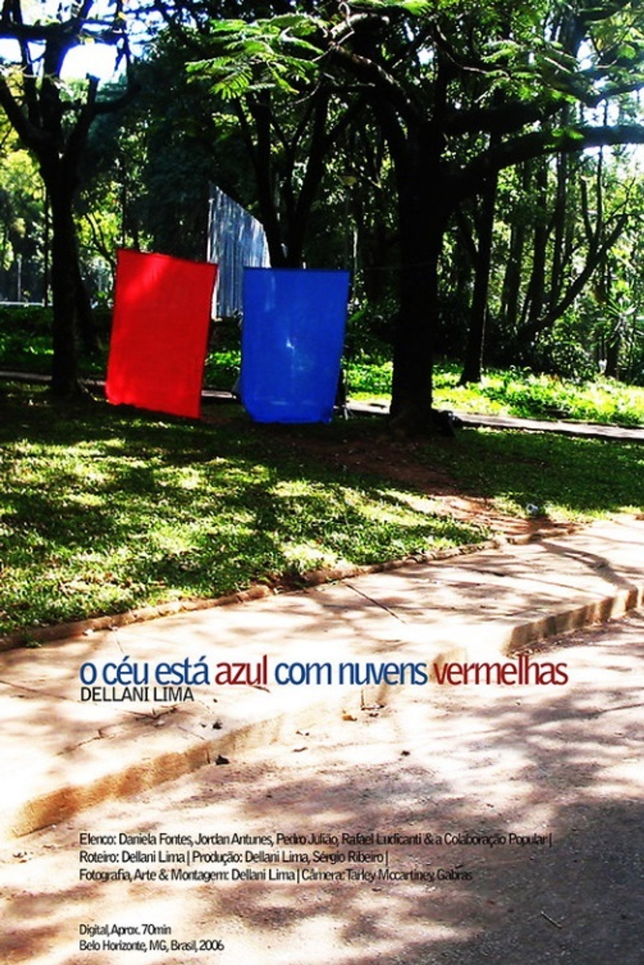 O Céu Está Azul Com Nuvens Vermelhas filmaffisch