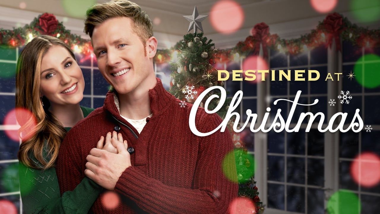 Destined at Christmas background