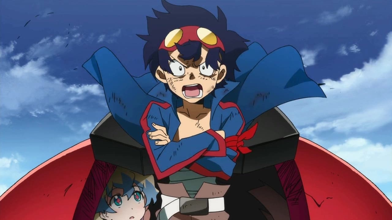 Gurren Lagann the Movie: Childhood's End background