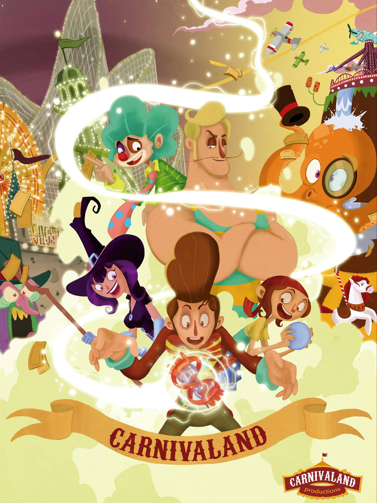Carnivaland: Fortune and the Secret of the Traveling Fair filmaffisch