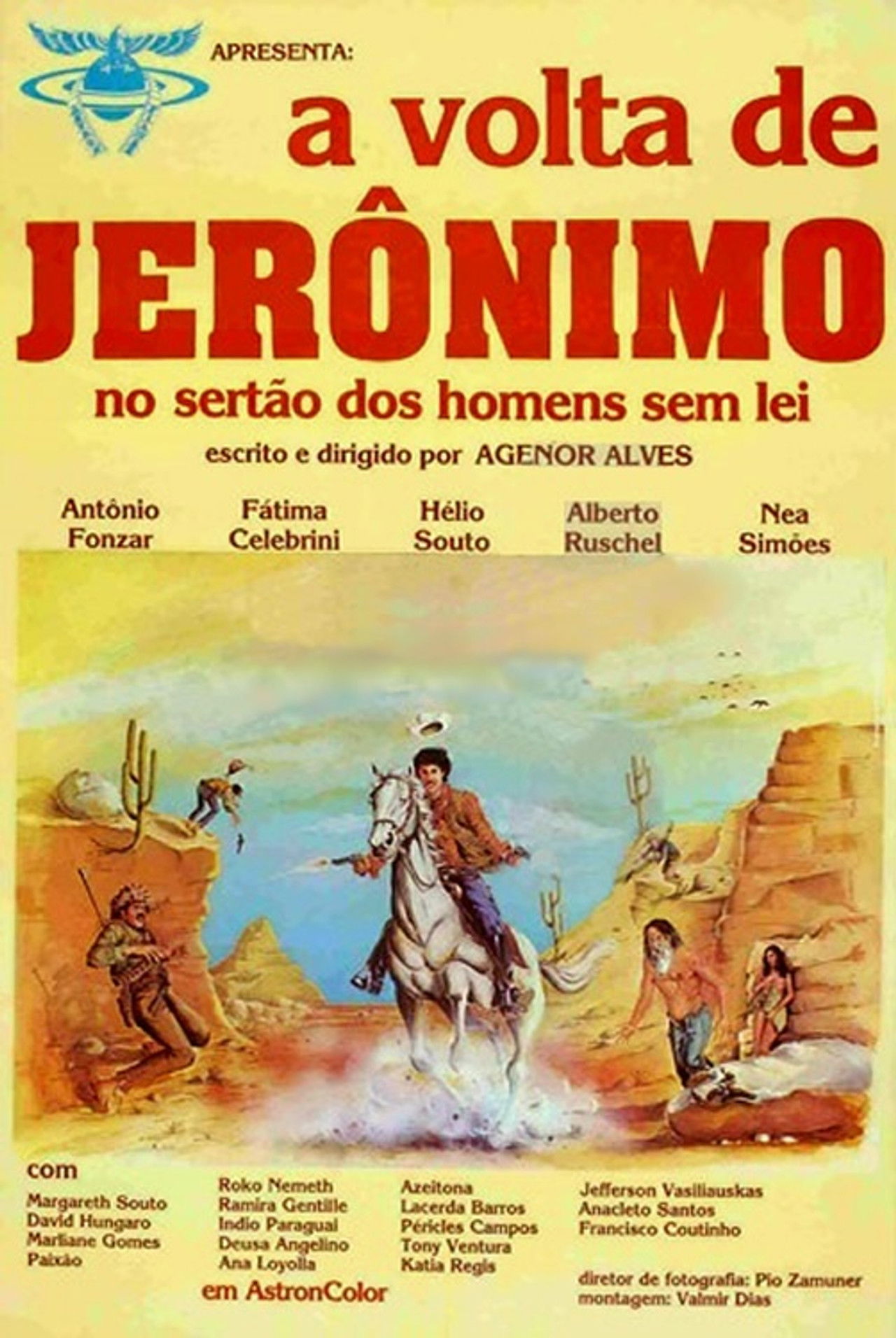 A Volta de Jerônimo no Sertão dos Homens Sem Lei Backdrop