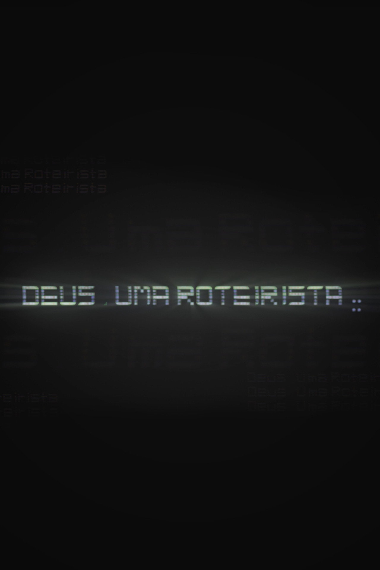 Deus, uma roteirista Backdrop
