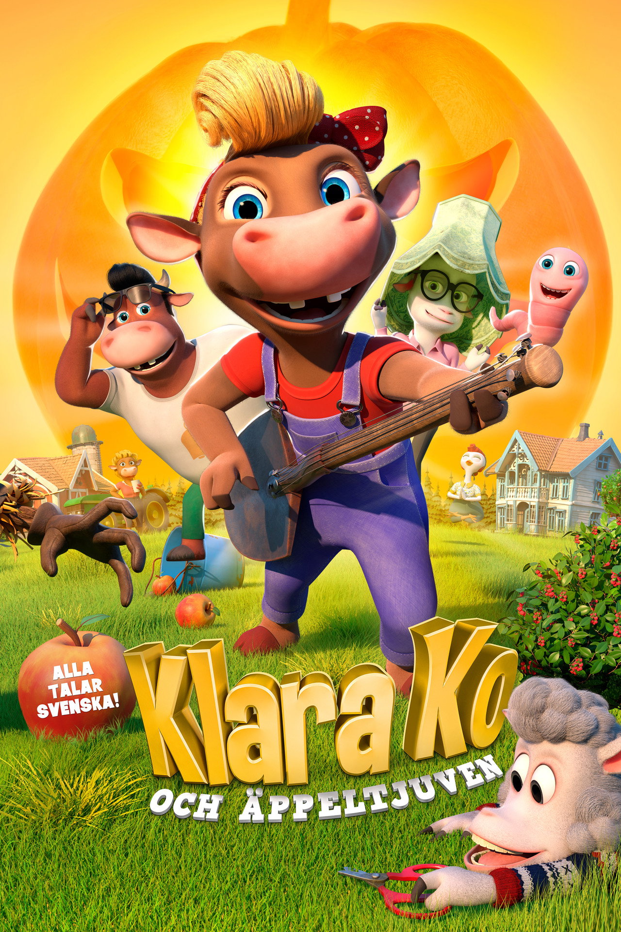 Klara Ko och äppeltjuven filmaffisch