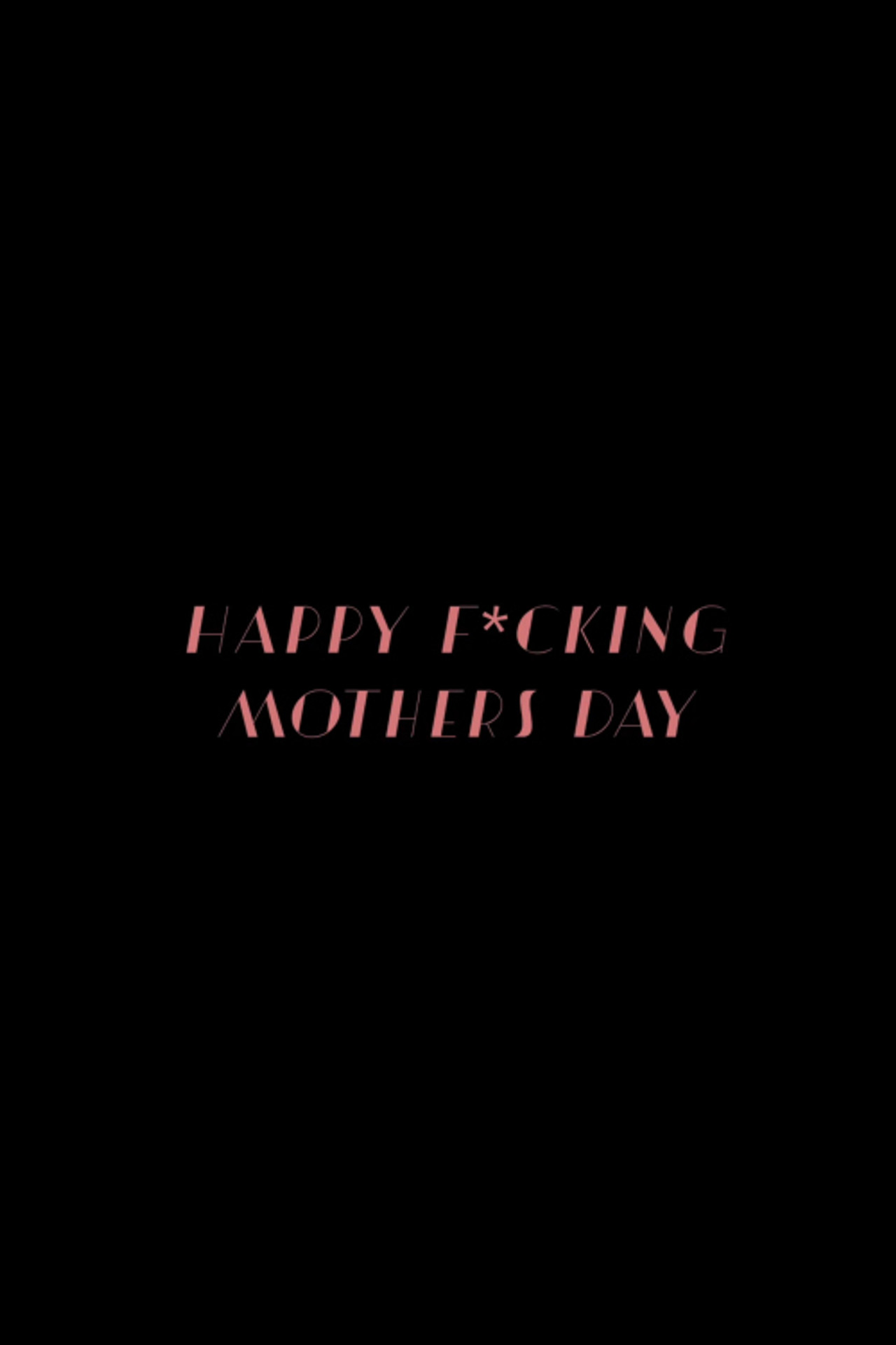 Happy Fu*king Mother's Day filmaffisch