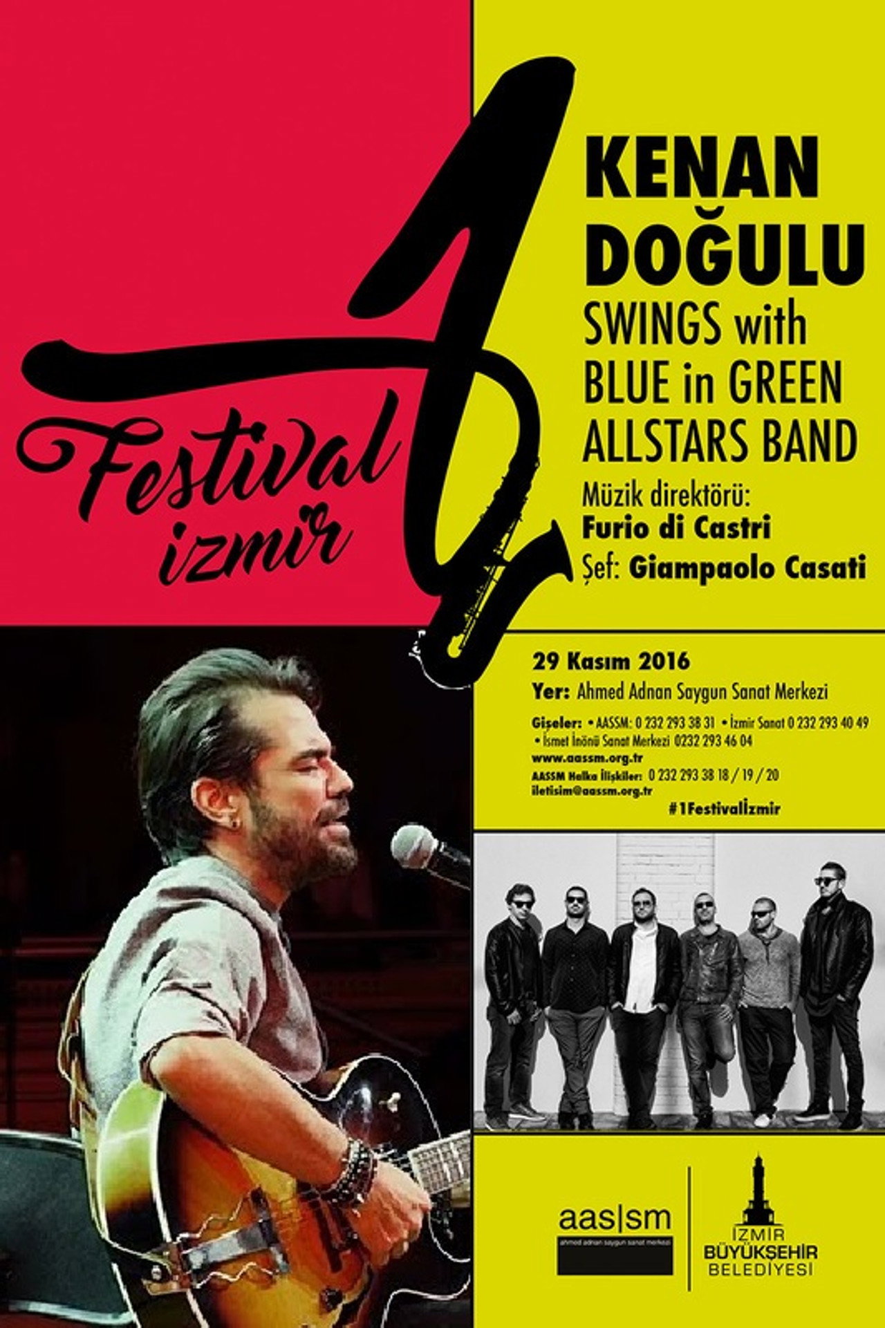 Kenan Dogulu Swings With Blue In Green Big Band filmaffisch