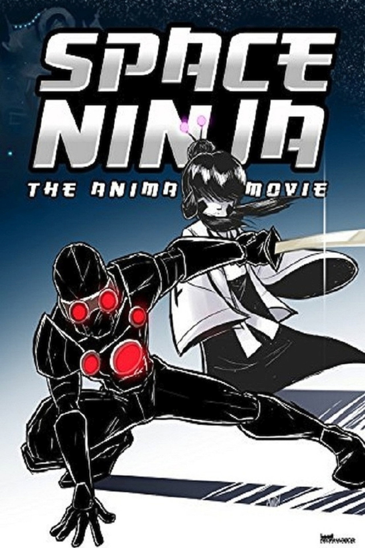 Space Ninja: The Animated Movie Backdrop