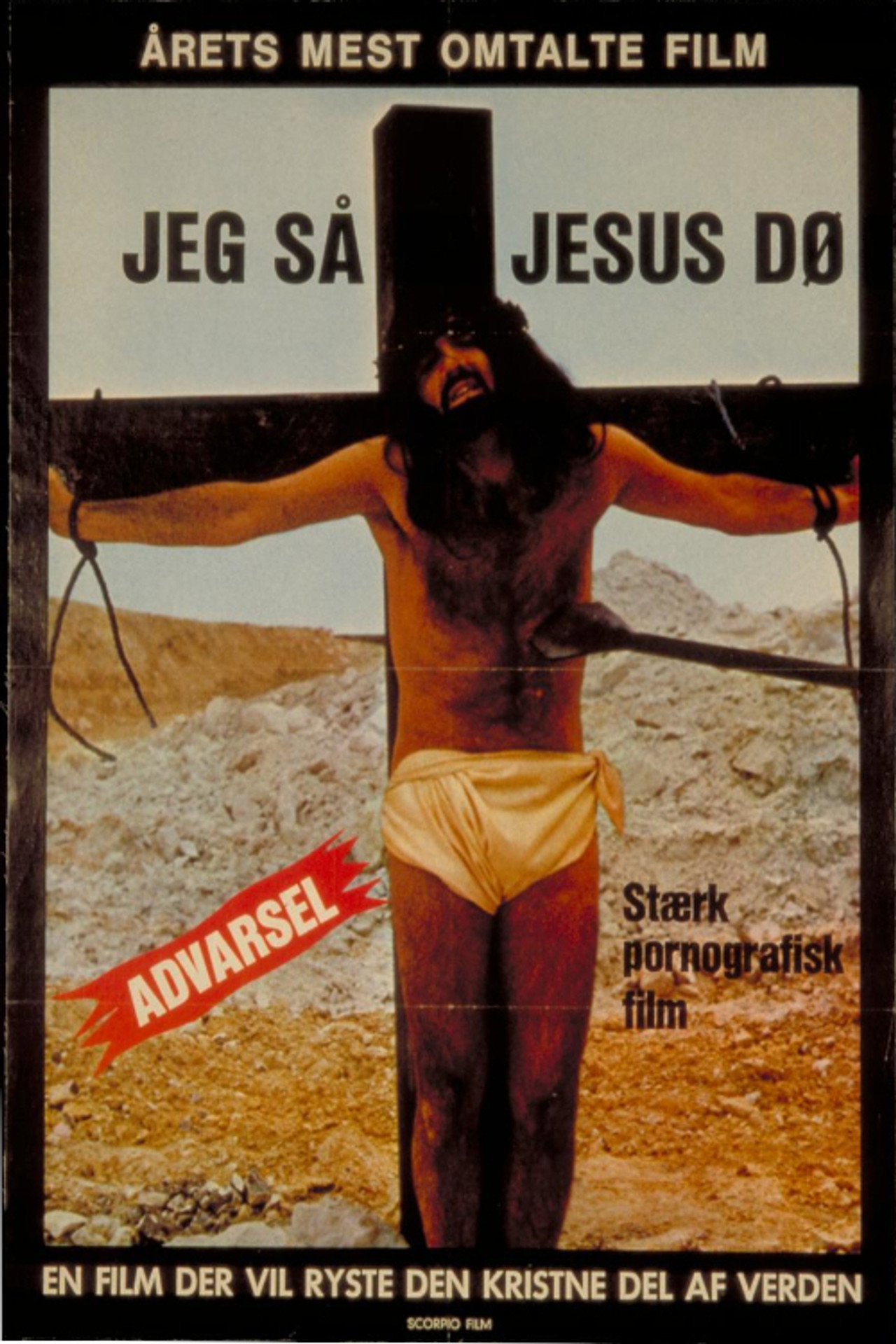 I Saw Jesus Die Backdrop