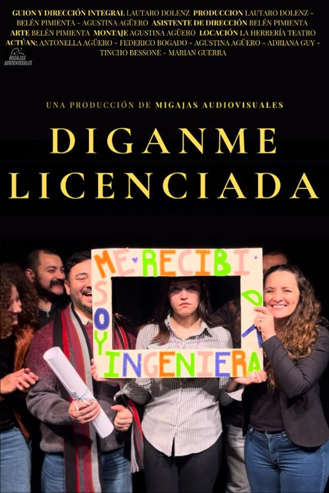 Díganme licenciada Backdrop