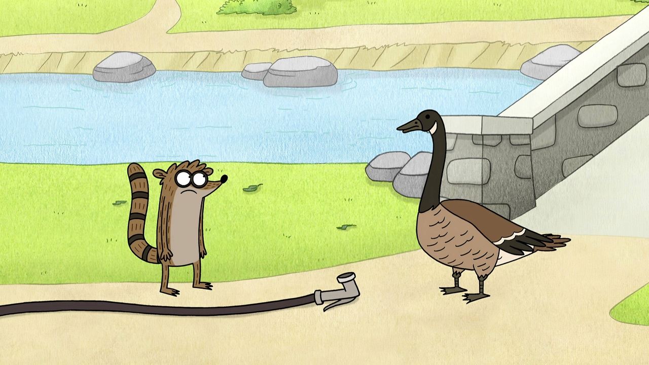 Regular Show - Season 4 Episode 22 : A Bunch of Full Grown Geese