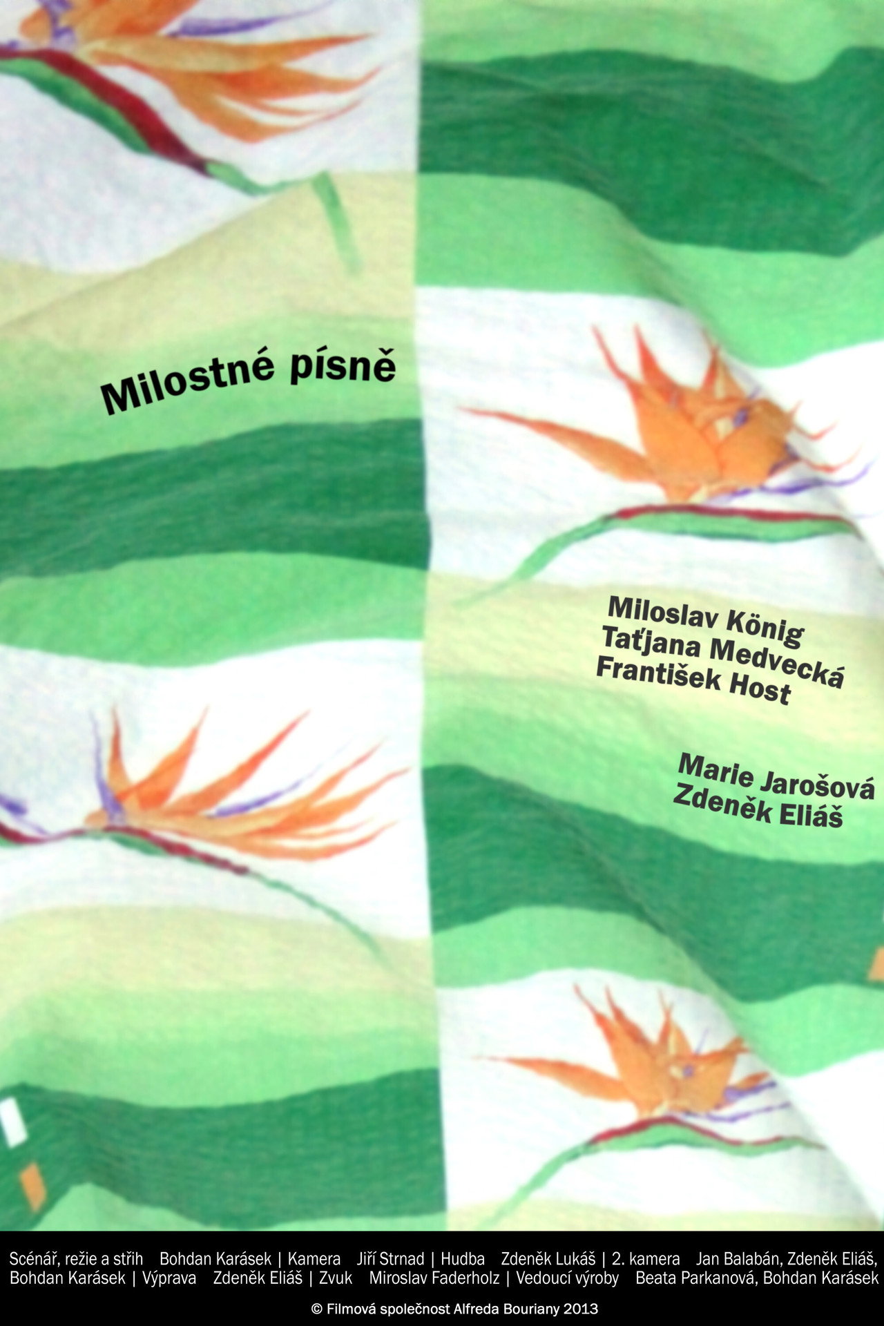 Milostné písně filmaffisch