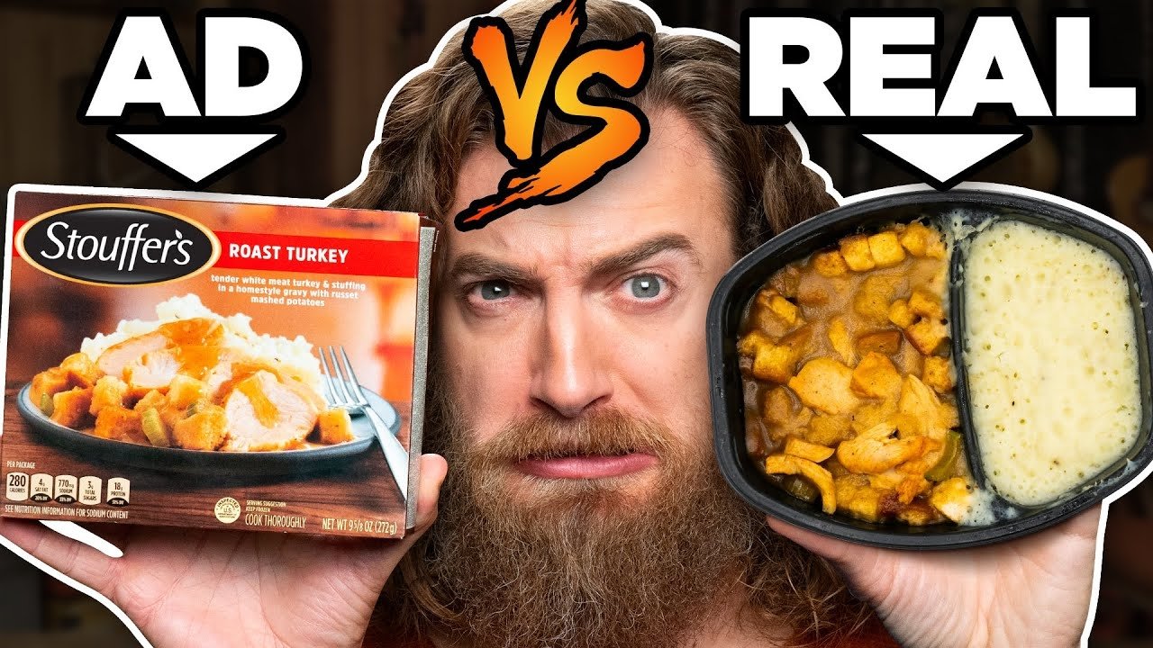 Good Mythical Morning - Season 21 Episode 5 : Frozen Food Ads vs. Real Life Food (Test)