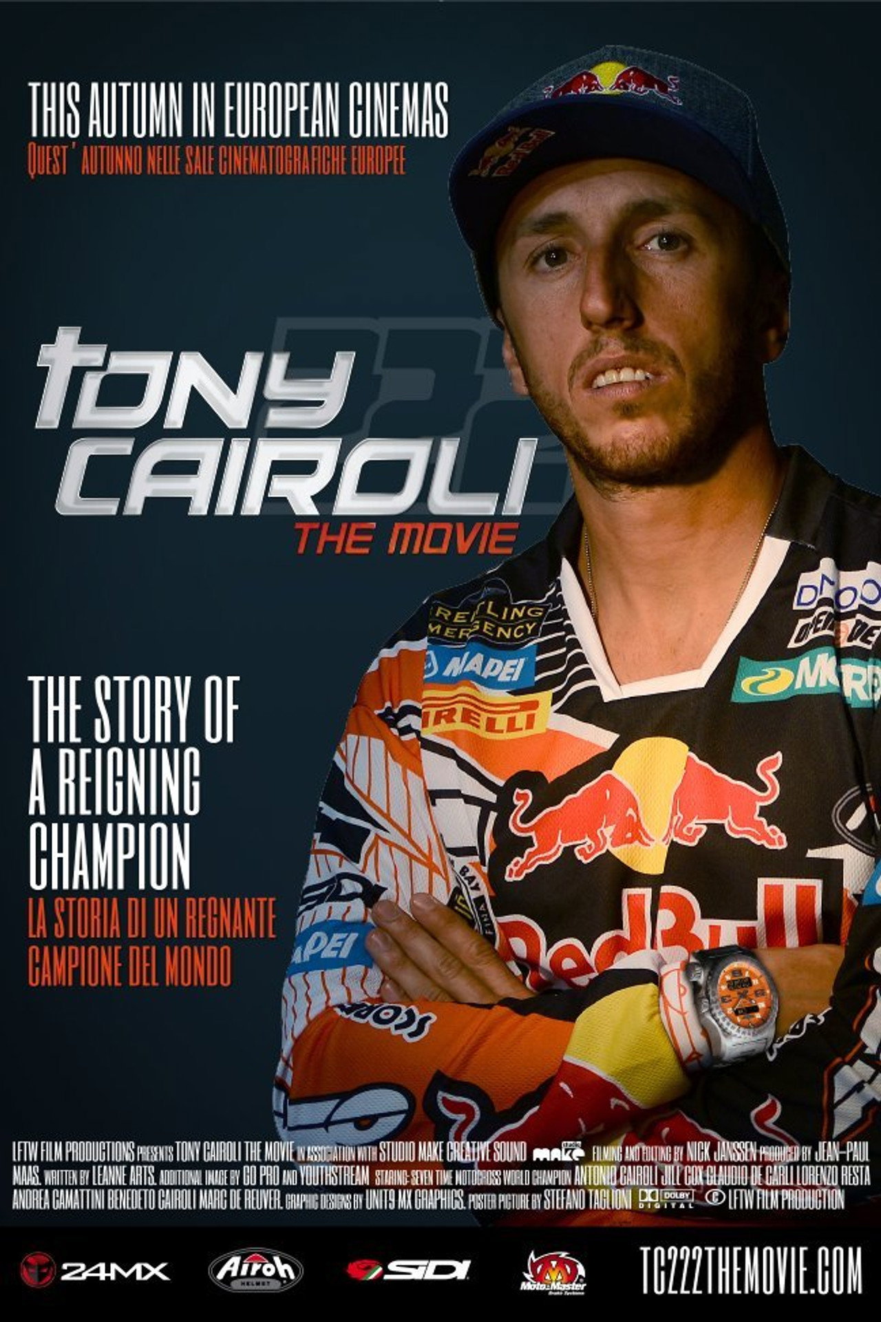 Tony Cairoli: The Movie filmaffisch