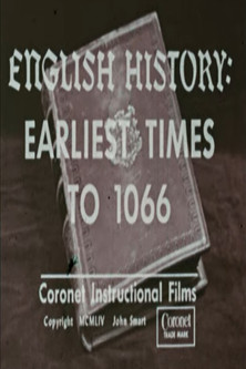 English History: Earliest Times to 1066 poster