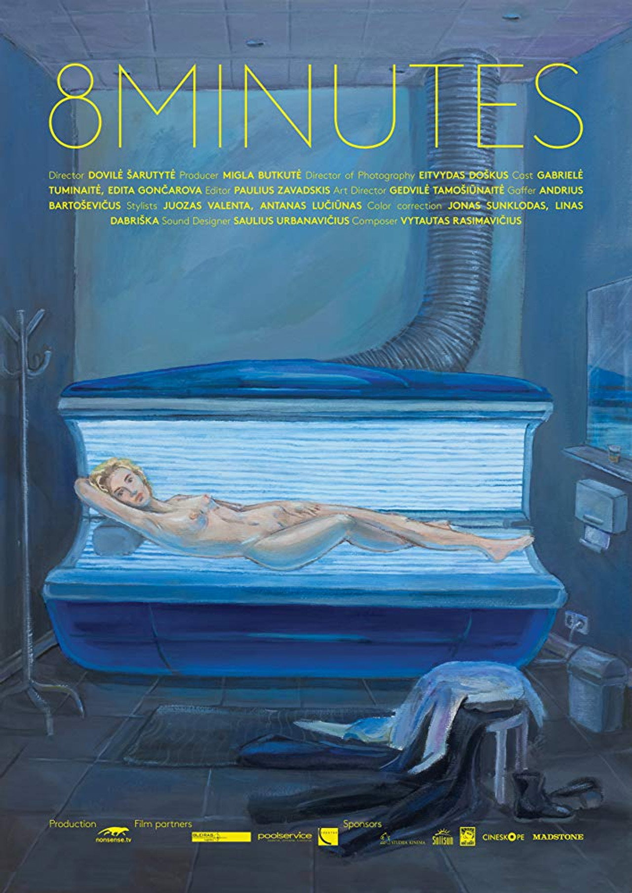 8 minutės filmaffisch