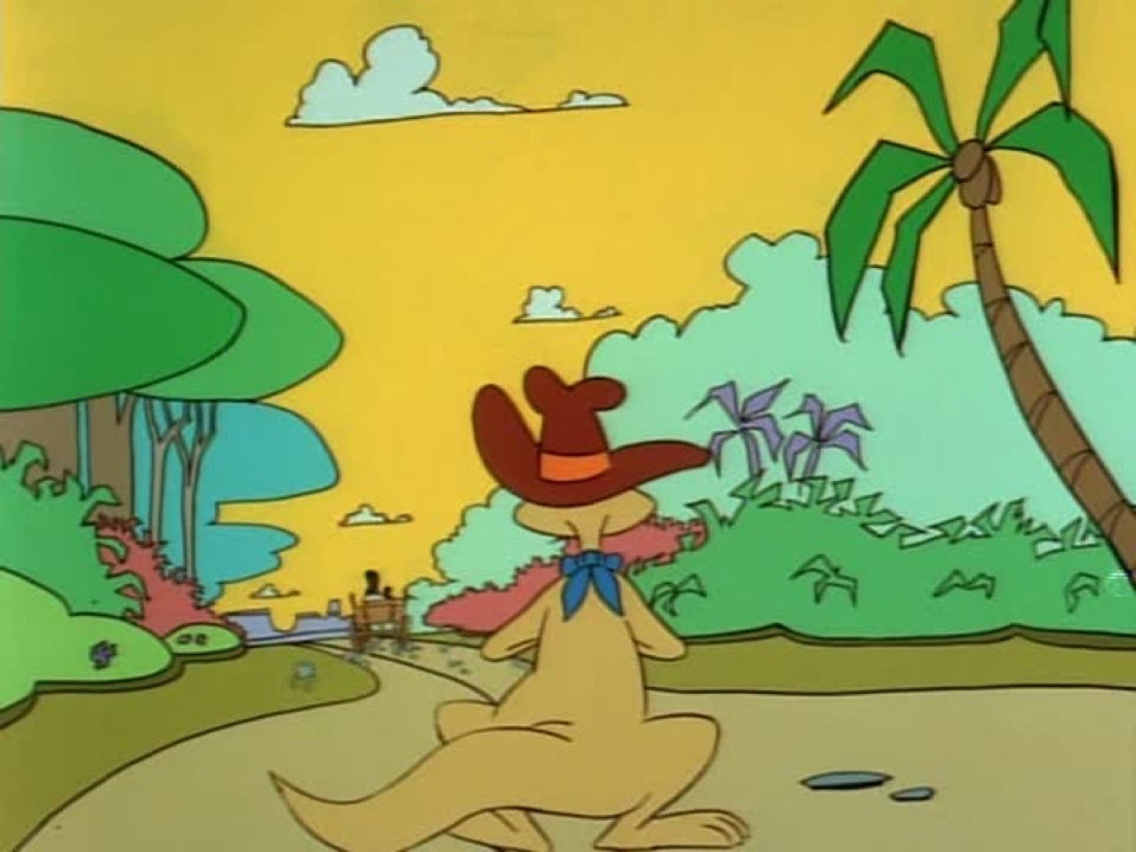 Taz-Mania backdrop