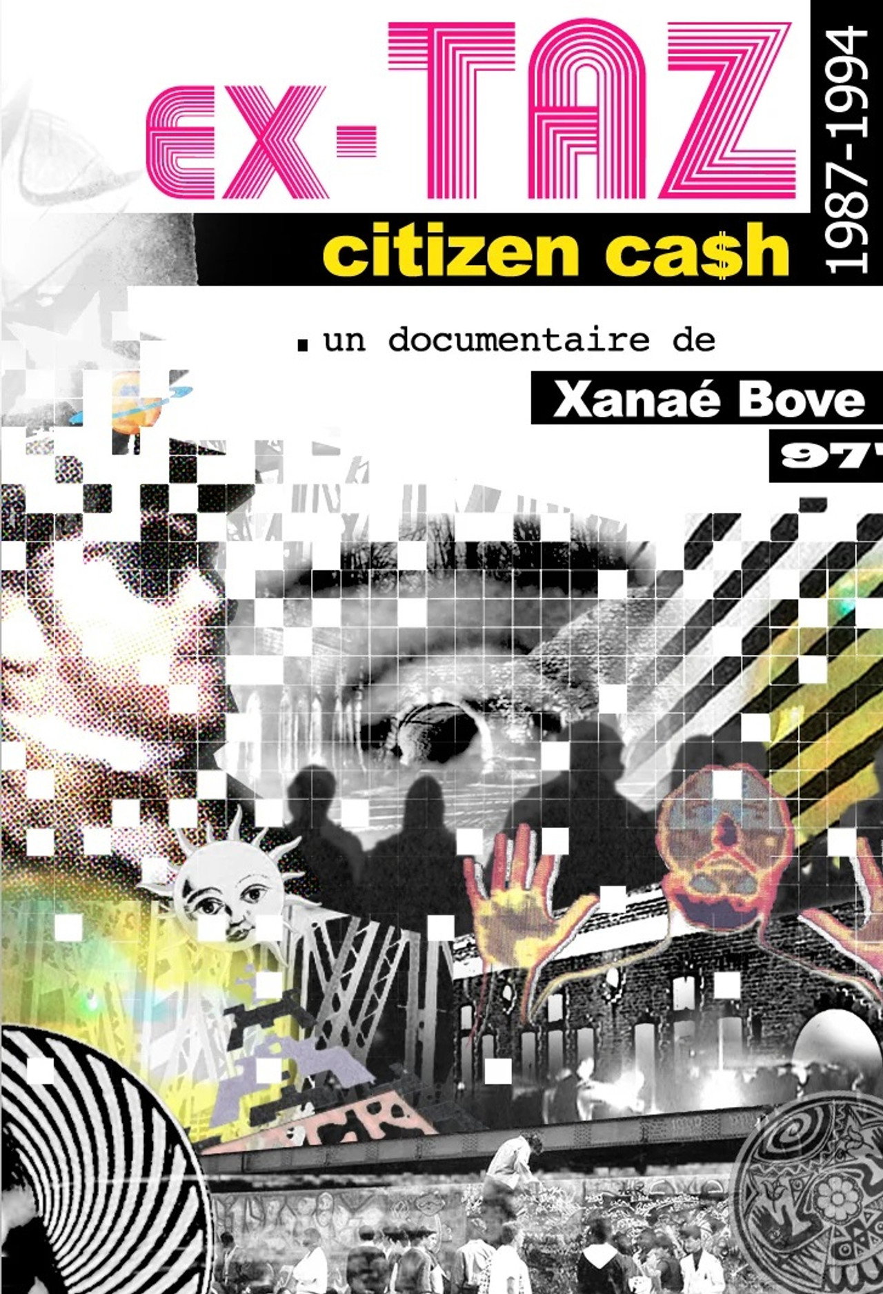 Ex-TAZ Citizen Ca$h - 1987-1994 filmaffisch