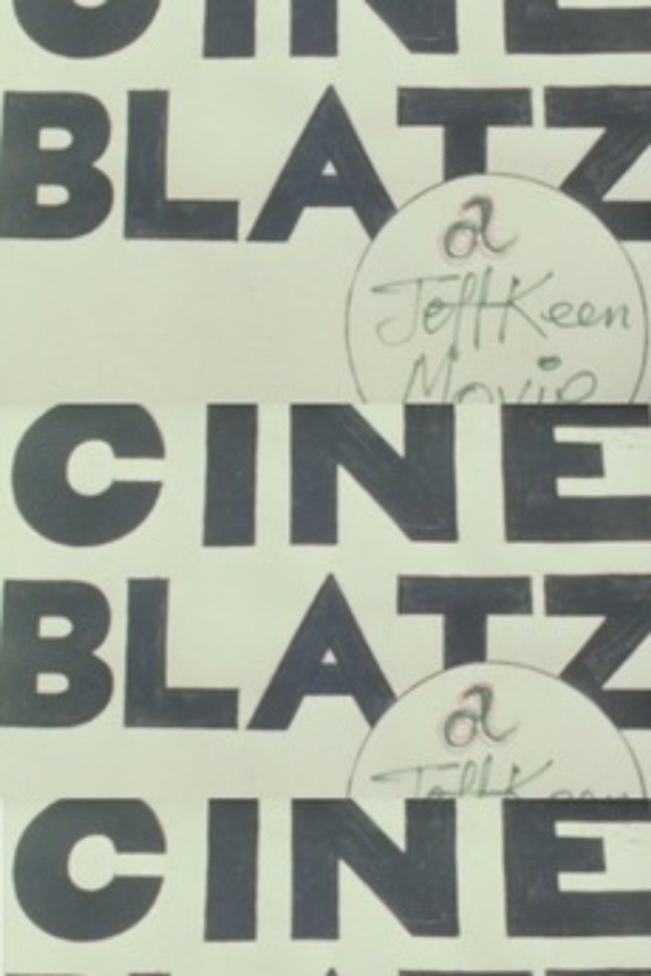 Cine Blatz filmaffisch