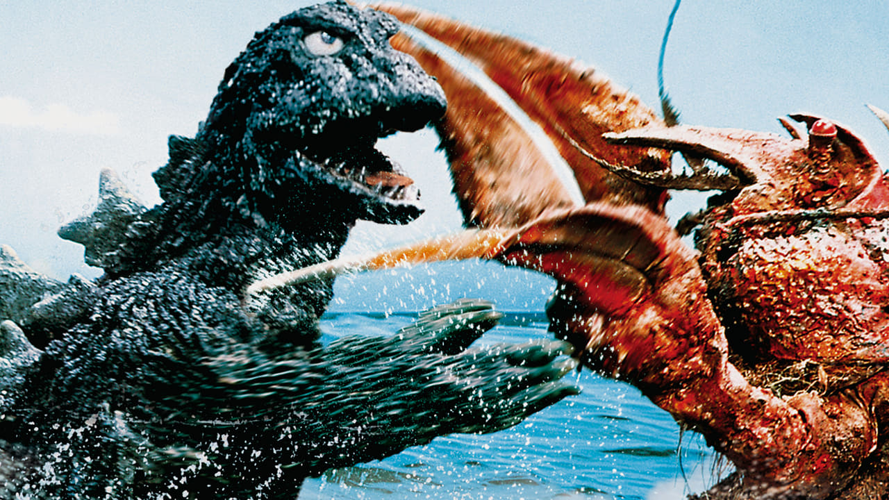 Scen från Godzilla vs. The Sea Monster