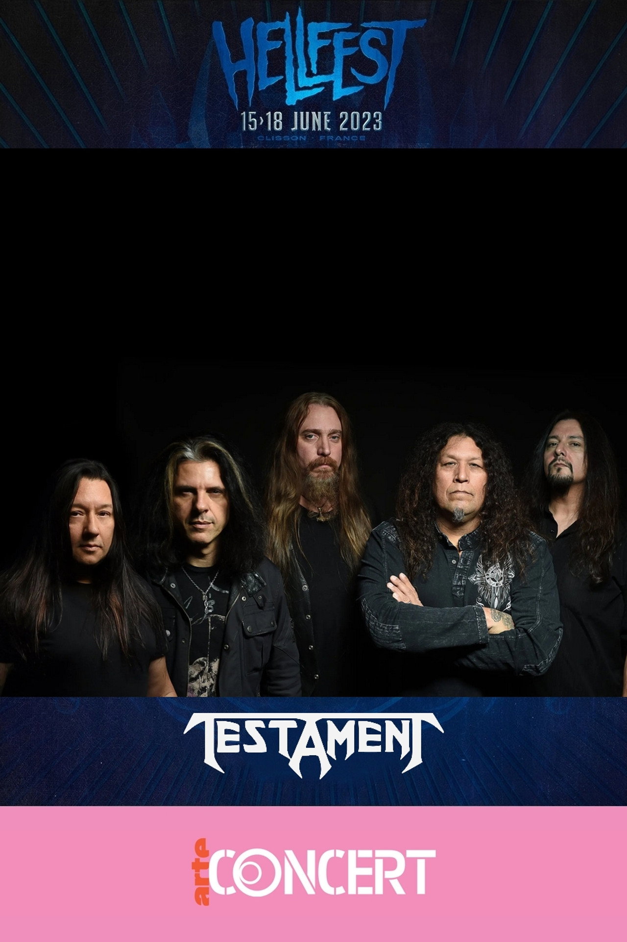 Testament - Hellfest 2023 filmaffisch