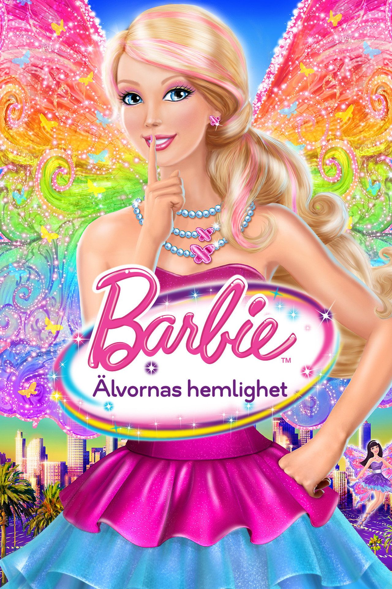 Barbie: Älvornas hemlighet filmaffisch