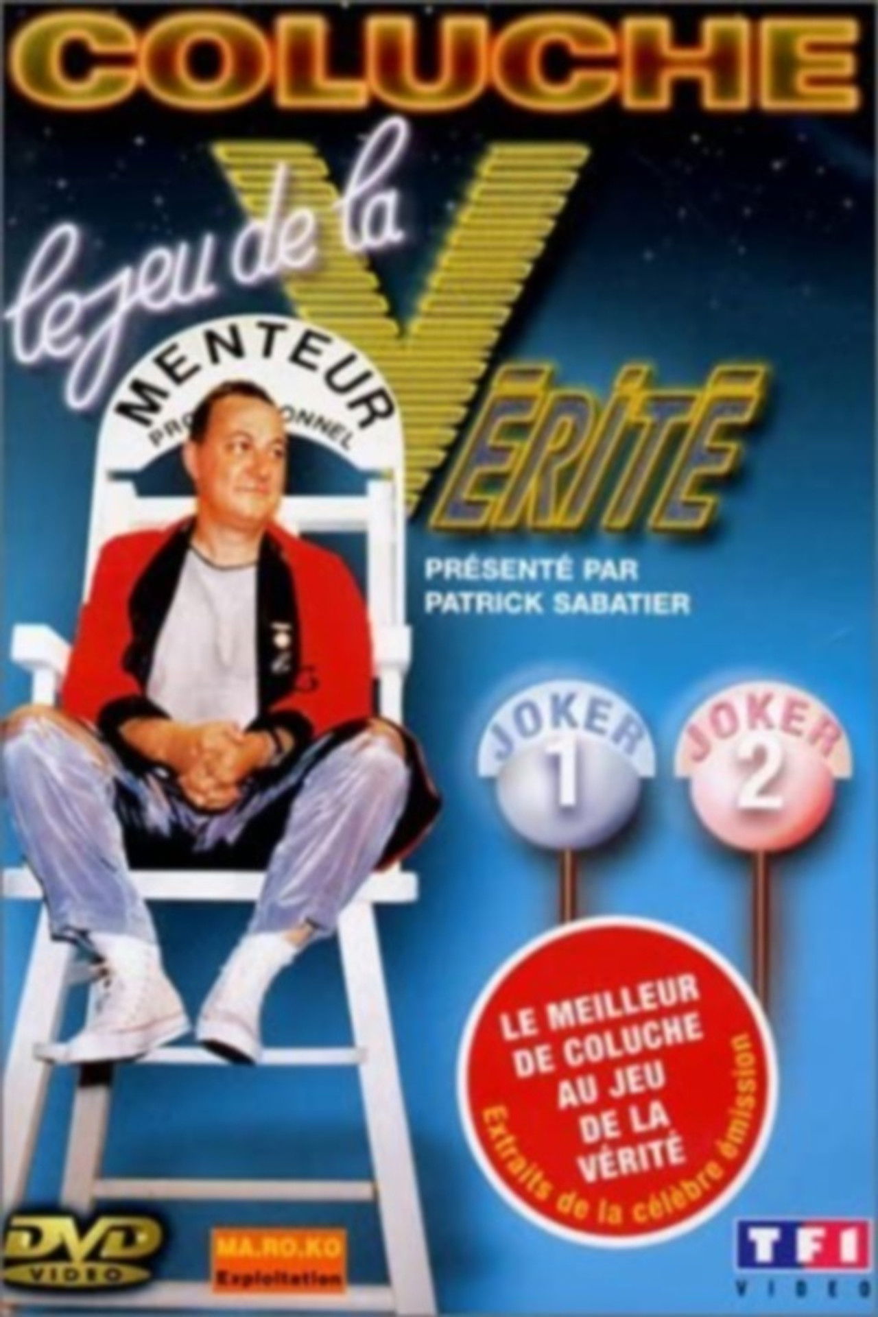 Coluche - Le jeu de la vérité Backdrop