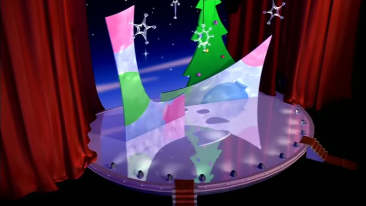 Scen från VeggieTales Christmas Spectacular!